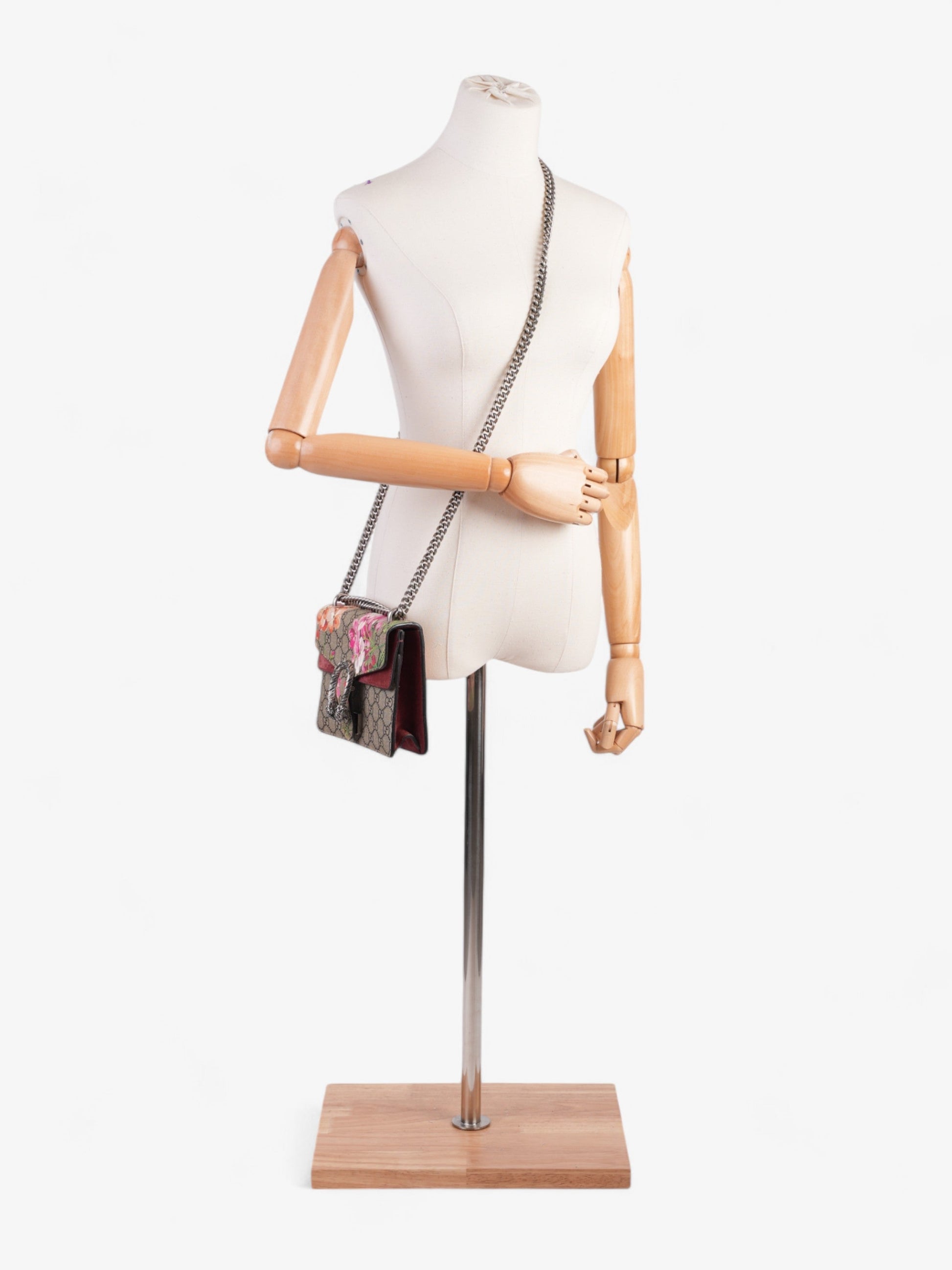 Gucci Dionysus Supreme Bloom Coated Shoulder Bag Canvas Mini Mini 1