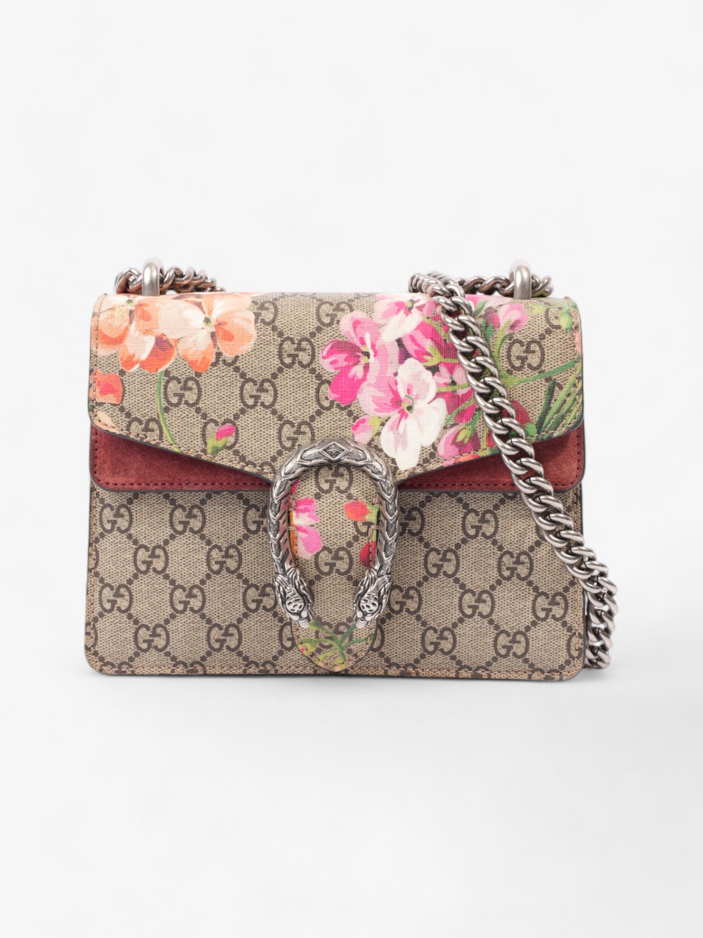 Gucci Dionysus Supreme Bloom Coated Shoulder Bag Canvas Mini Mini 1