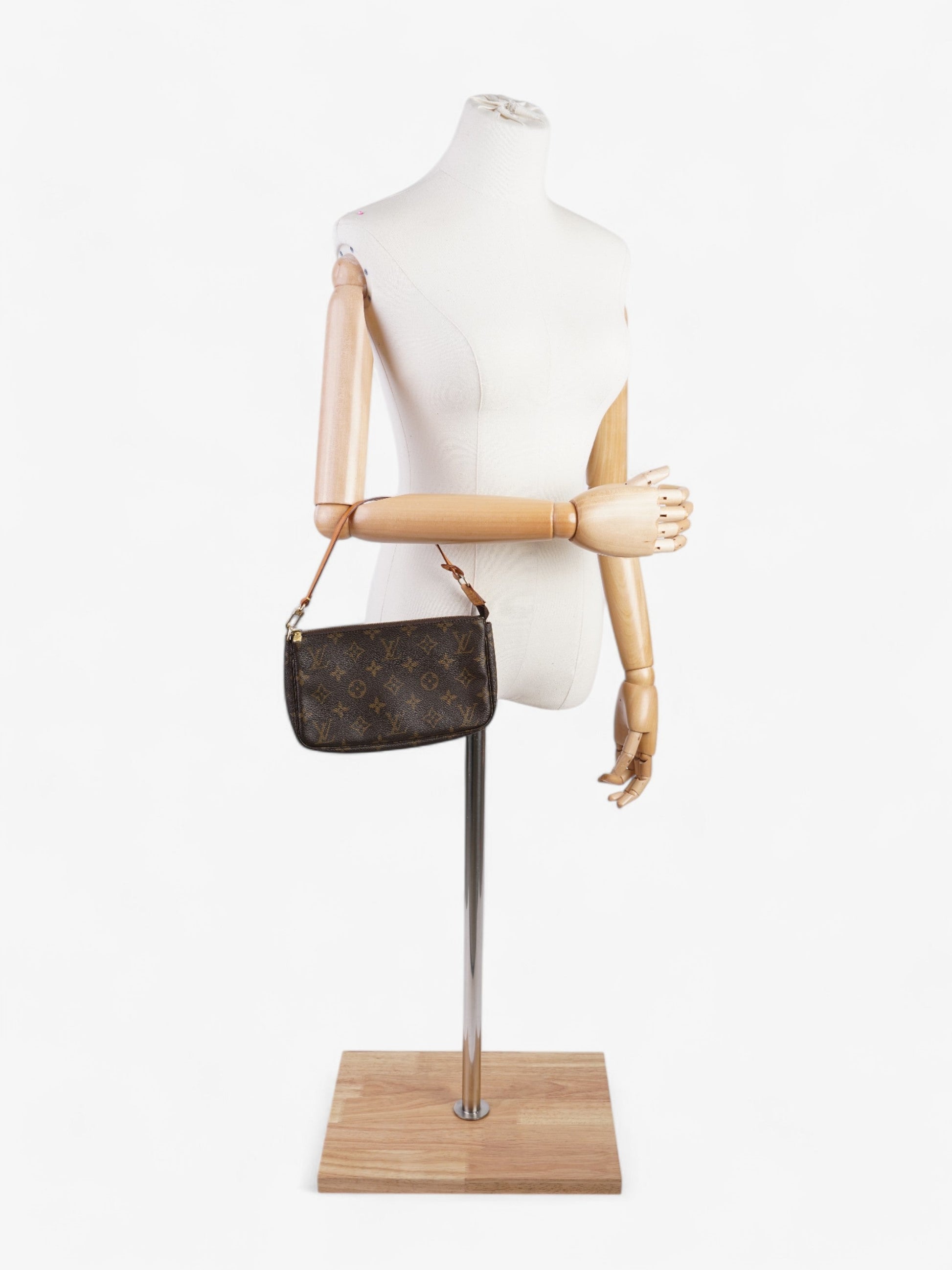 Louis Vuitton Pochette Accessoires Coated Monogram Canvas Coated Canvas Apparel Canvas 107