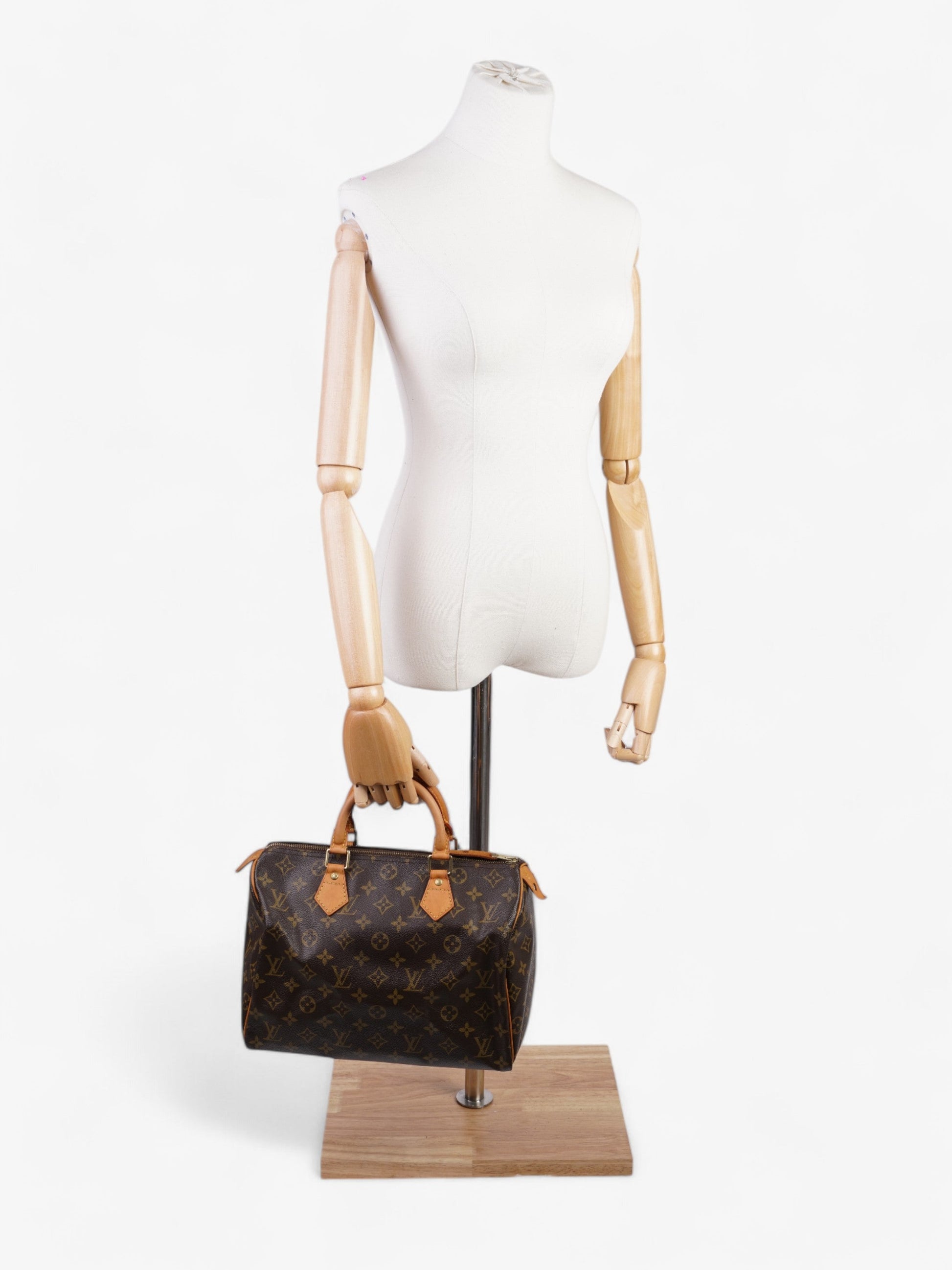 Louis Vuitton Speedy Coated 30 Monogram Canvas Coated Canvas Apparel Canvas 174