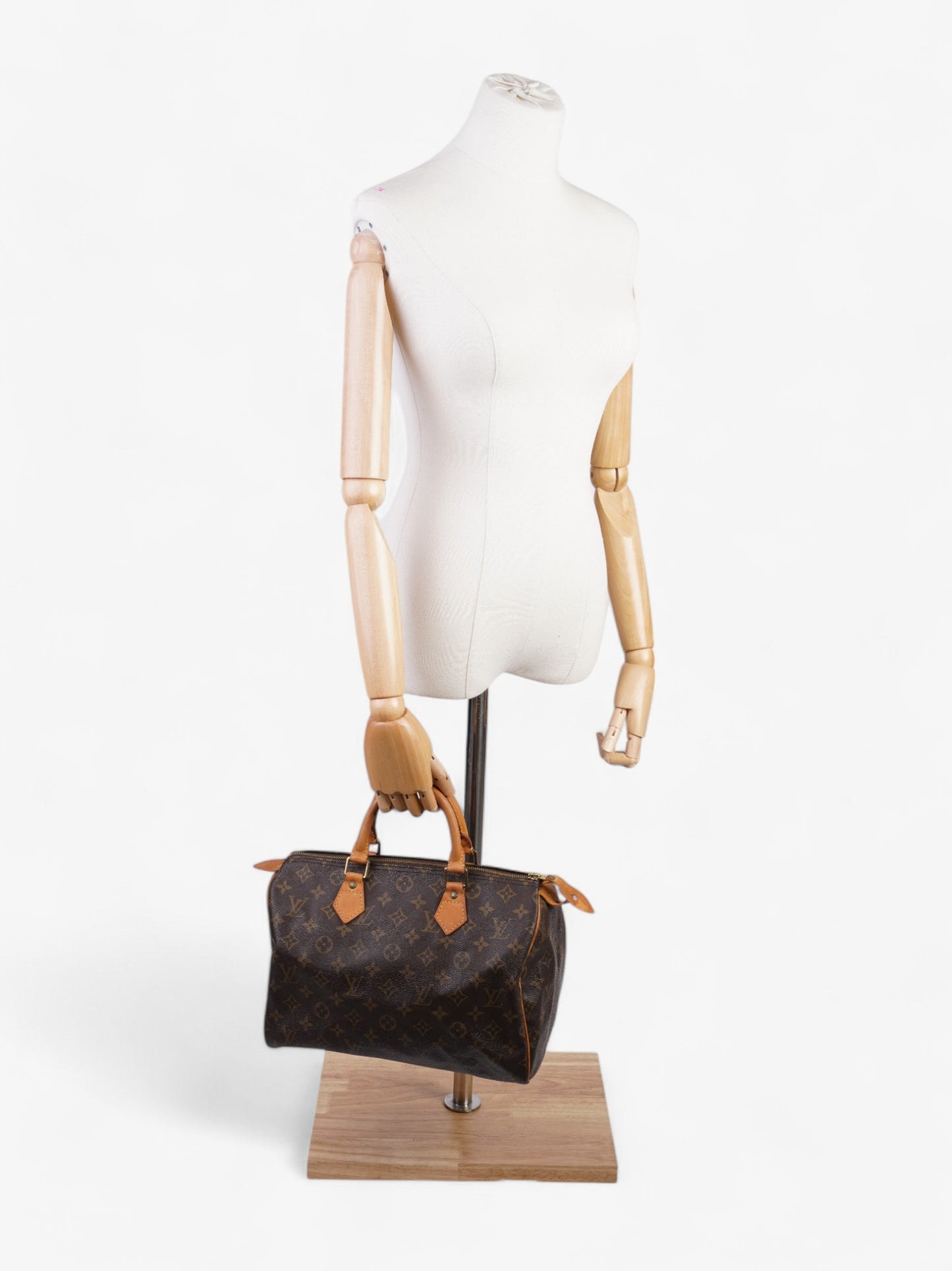 Louis Vuitton Speedy Coated 30 Monogram Canvas Coated Canvas Apparel