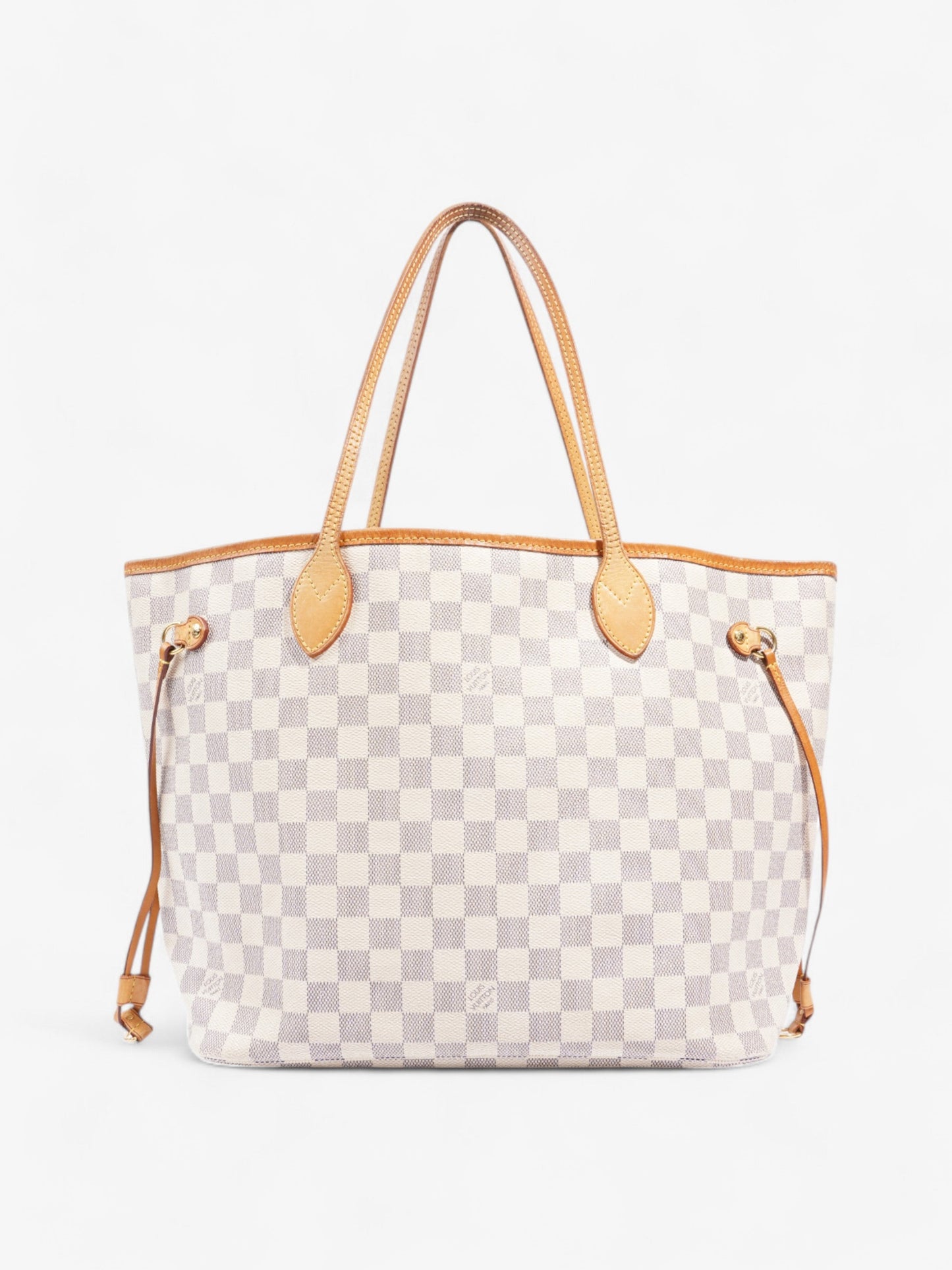 Louis Vuitton Neverfull Azur Coated MM Damier Canvas Coated Canvas Apparel