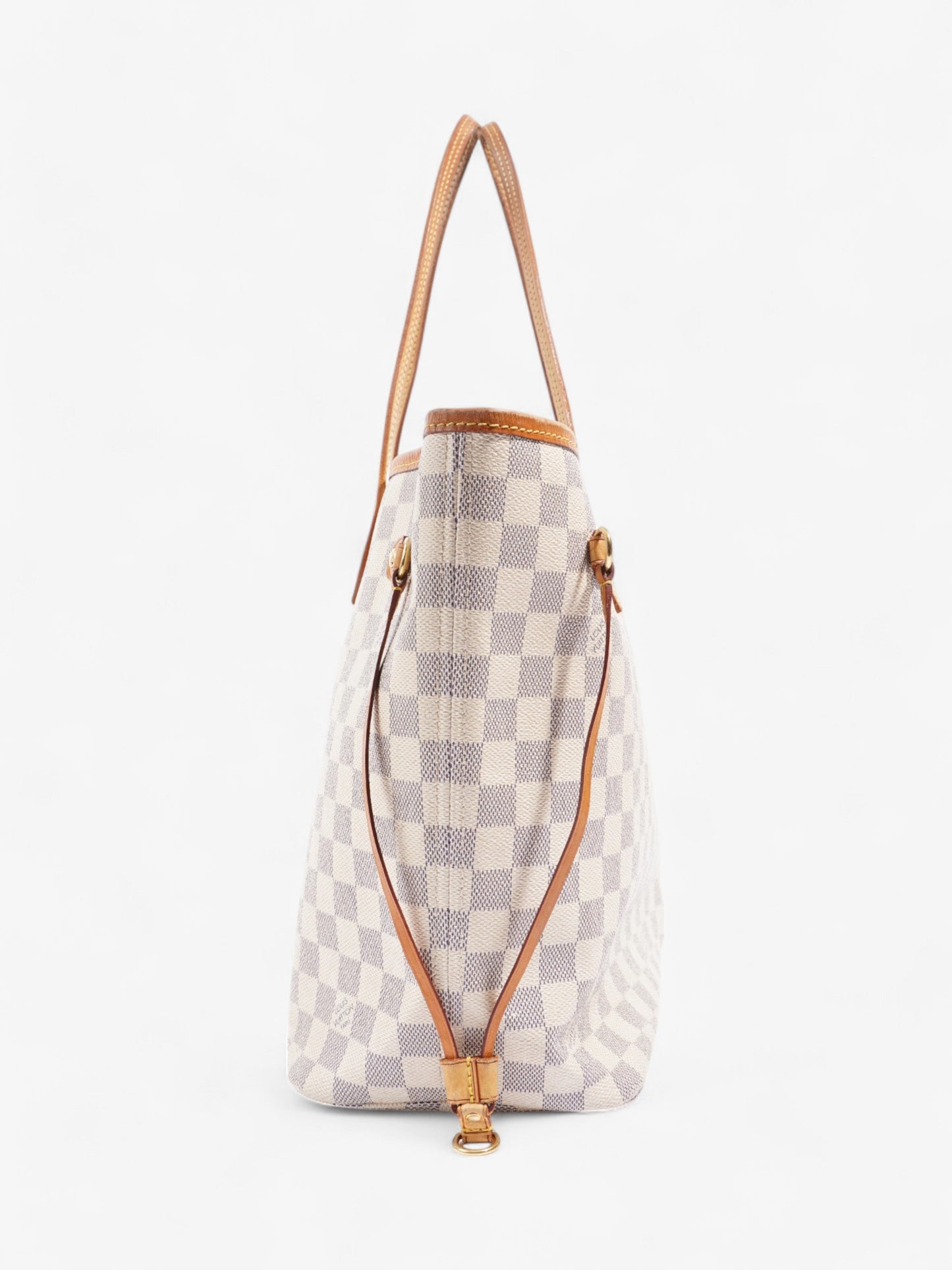 Louis Vuitton Neverfull Azur Coated MM Damier Canvas Coated Canvas Apparel