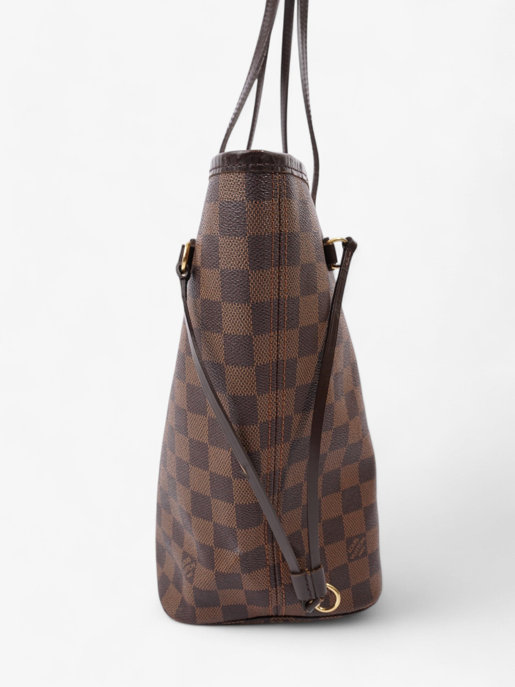 Louis Vuitton Neverfull Ebene Coated MM Damier Canvas Coated Canvas Apparel Mm 42