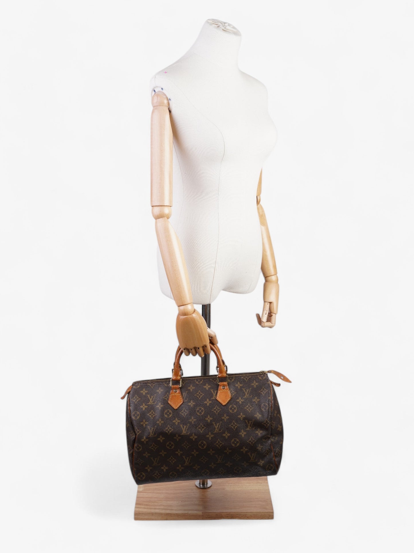 Louis Vuitton Speedy Coated 35 Monogram Canvas Coated Canvas Apparel Canvas 172
