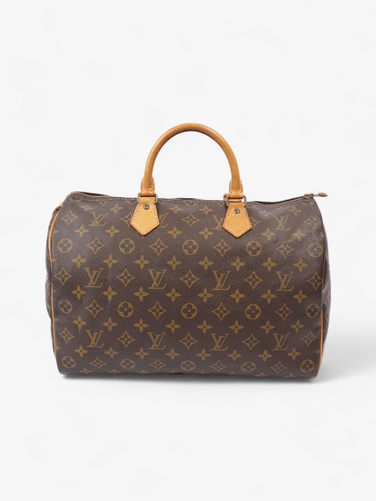 Louis Vuitton Speedy Coated 35 Monogram Canvas Coated Canvas Apparel