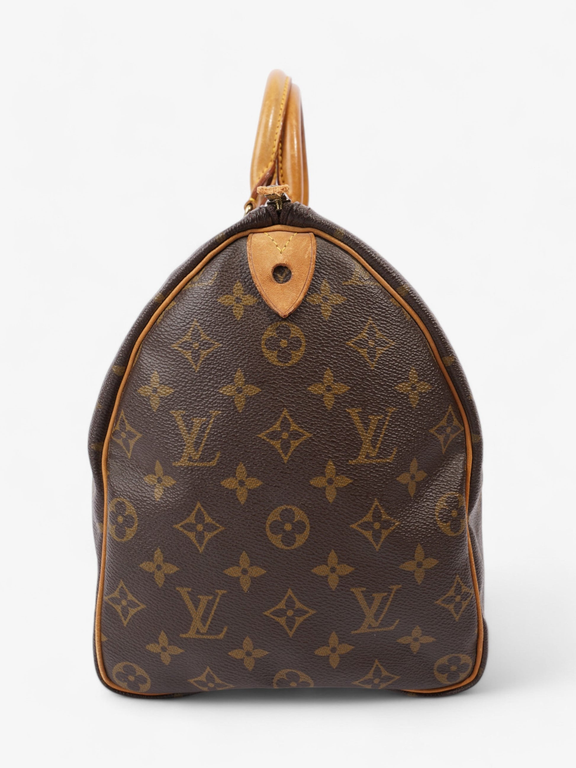 Louis Vuitton Speedy Coated 35 Monogram Canvas Coated Canvas Apparel