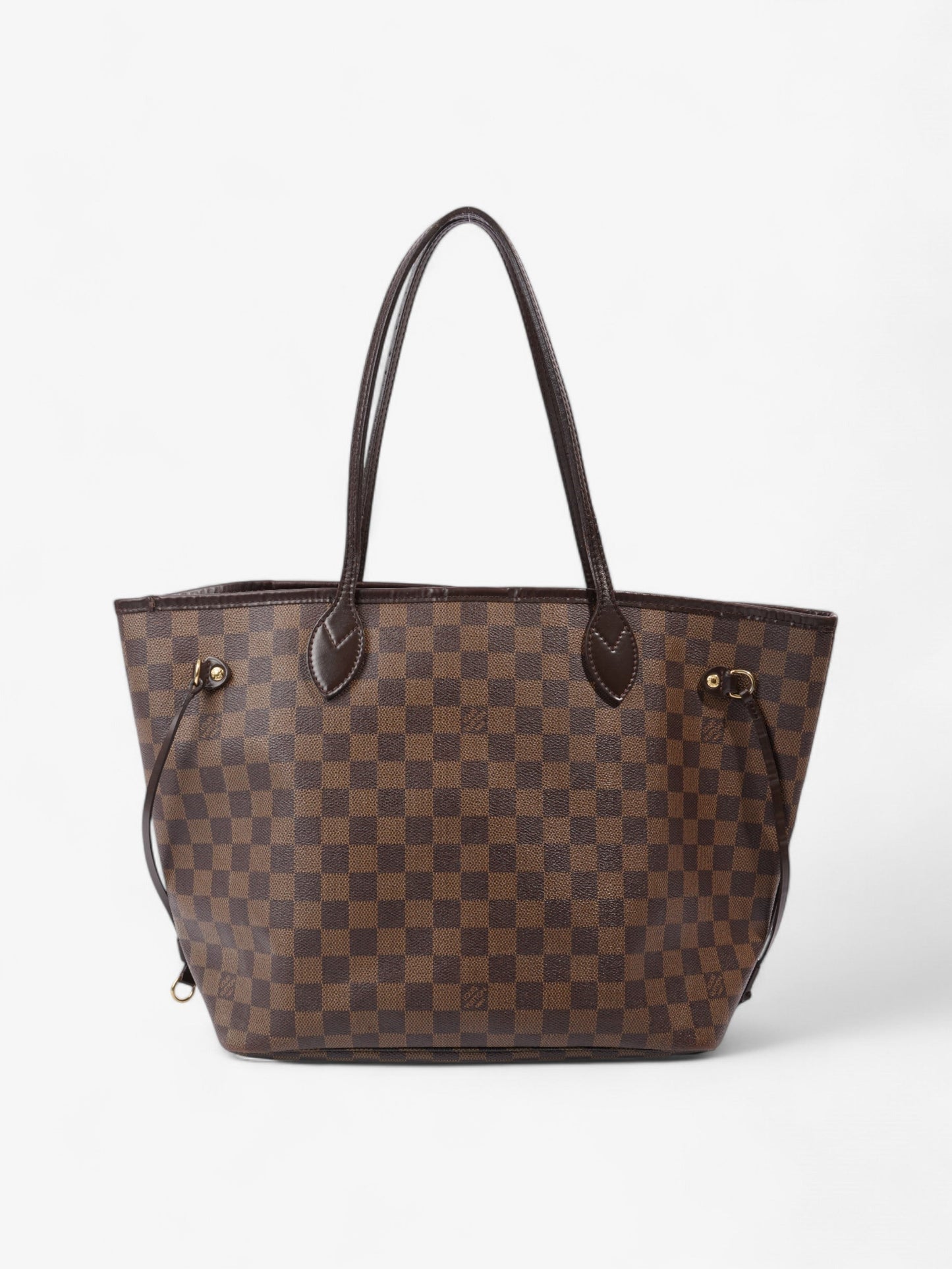 Louis Vuitton Neverfull Ebene Coated MM Damier Canvas Coated Canvas Apparel Mm 39