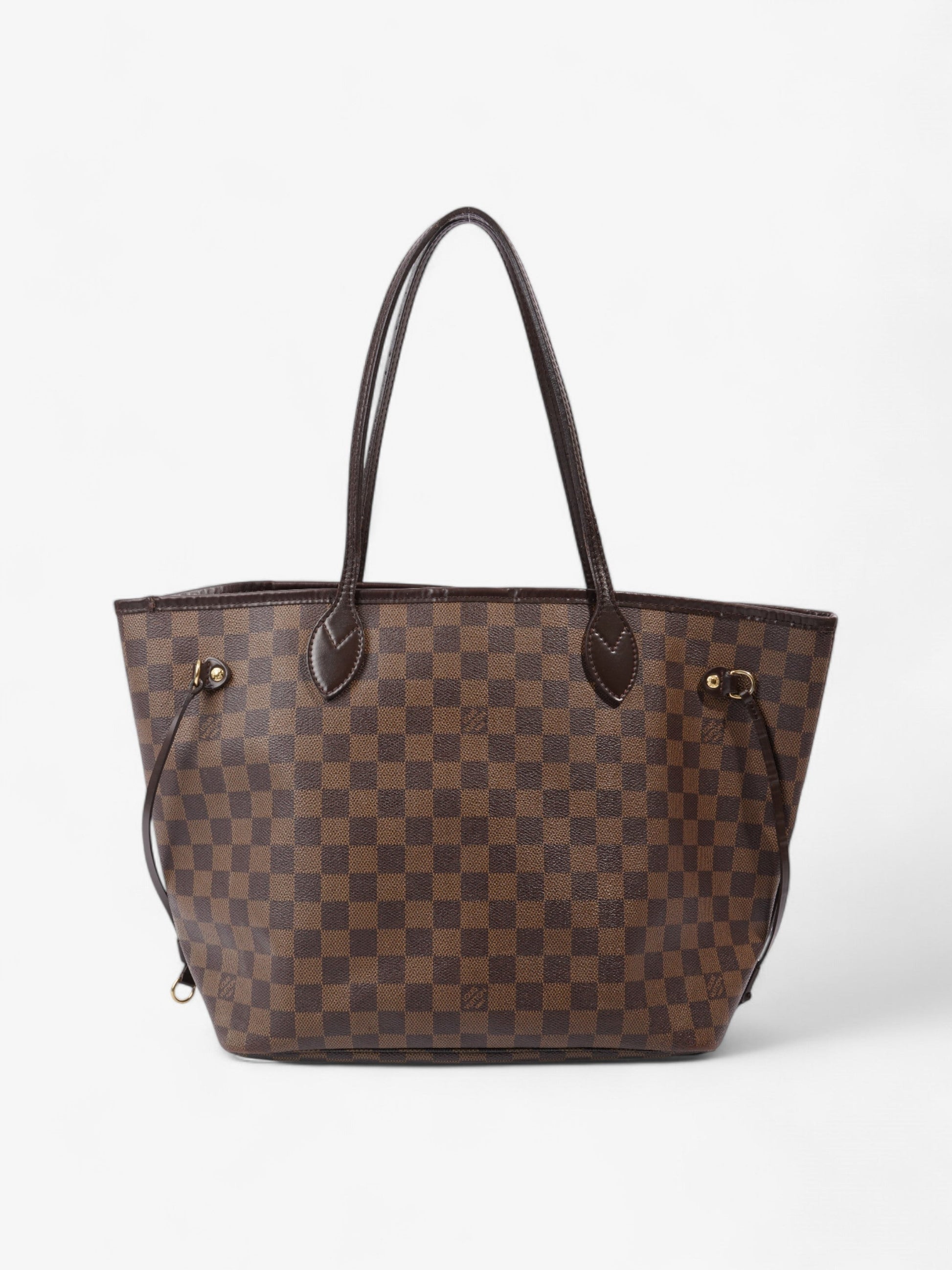 Louis Vuitton Neverfull Ebene Coated MM Damier Canvas Coated Canvas Apparel Mm 39