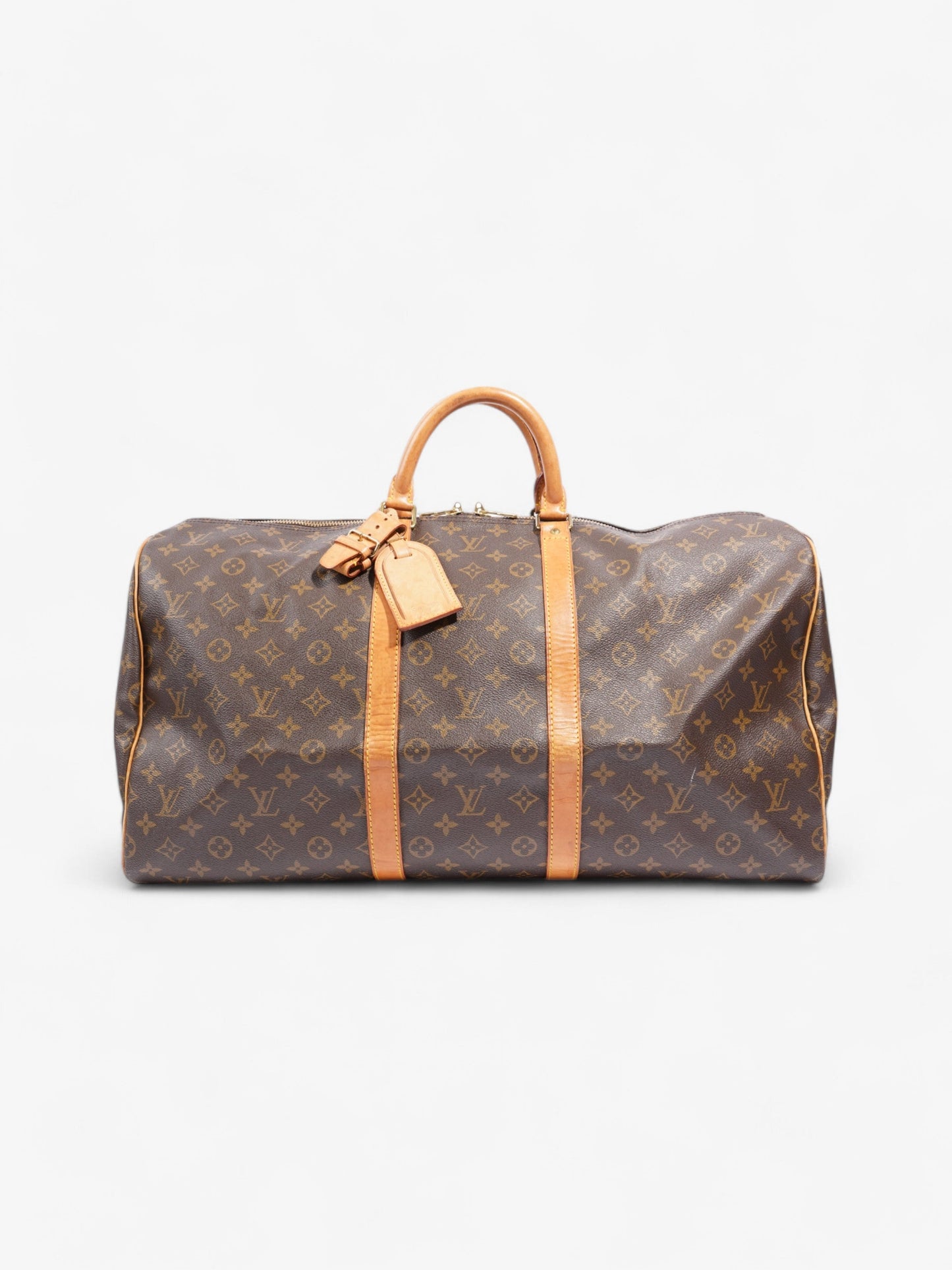 Louis Vuitton Keepall Coated 55 Monogram Canvas Coated Canvas Apparel