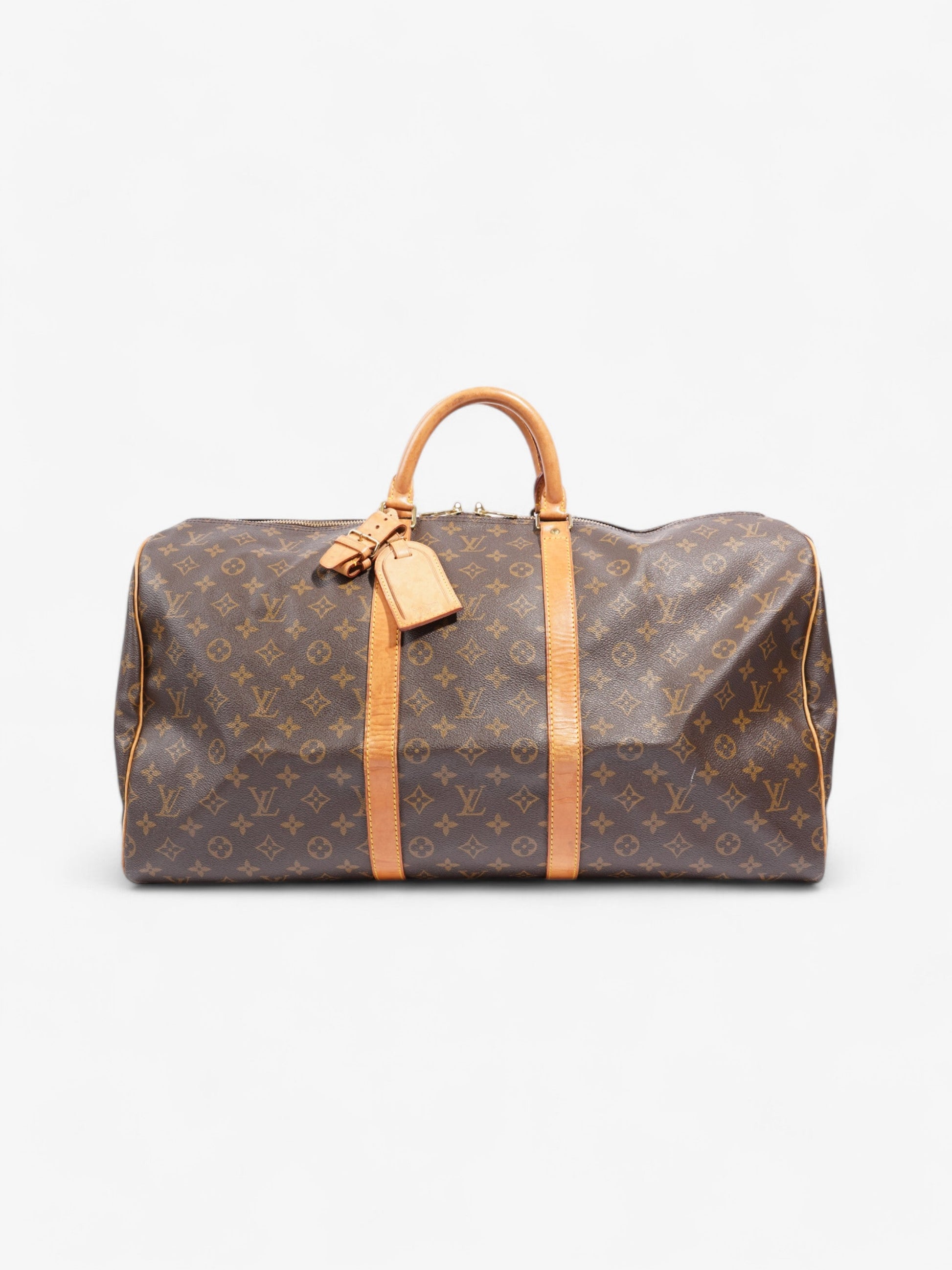 Louis Vuitton Keepall Coated 55 Monogram Canvas Coated Canvas Apparel