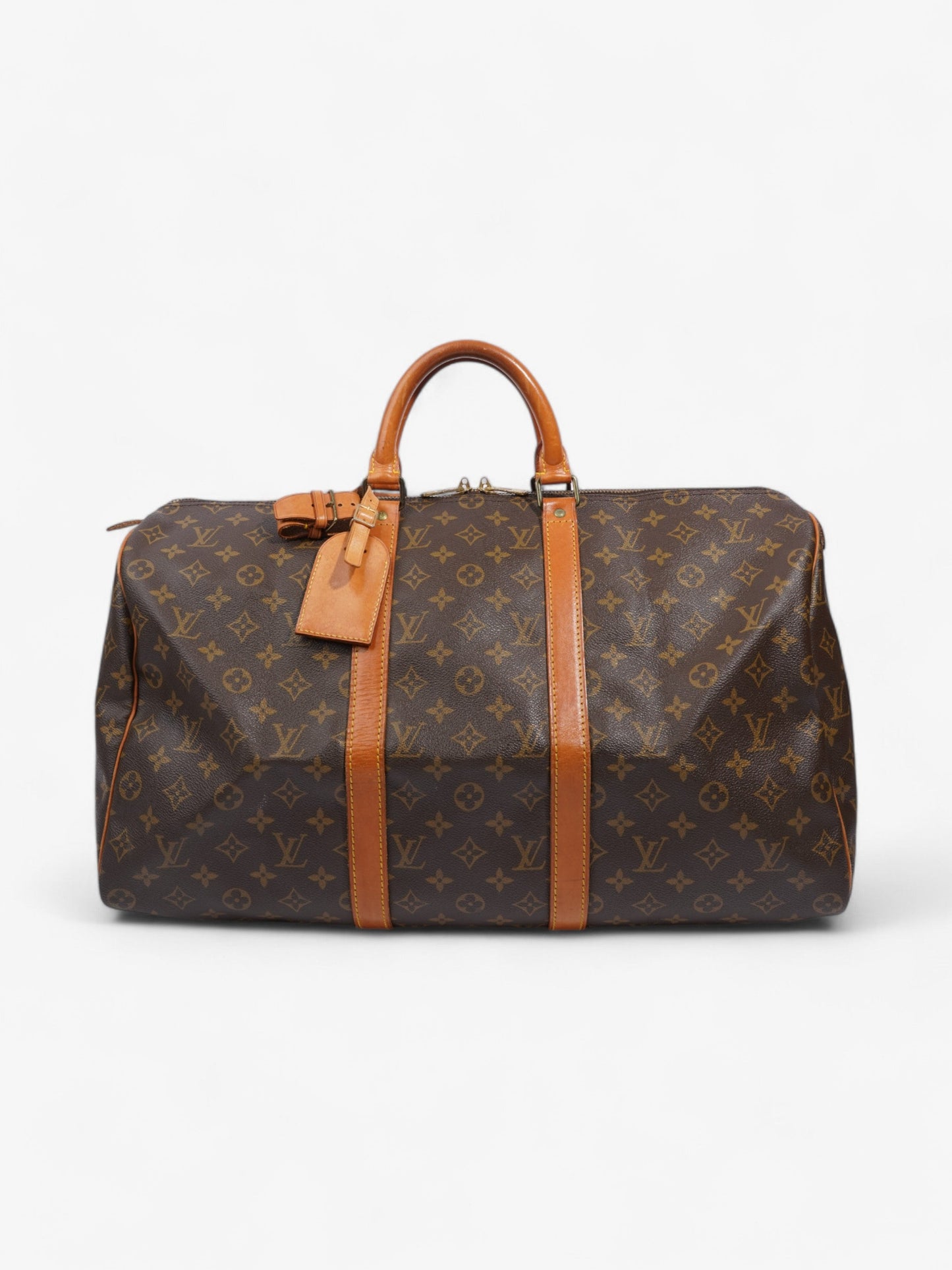 Louis Vuitton Keepall Coated 50 Monogram Canvas Coated Canvas Apparel Canvas 152