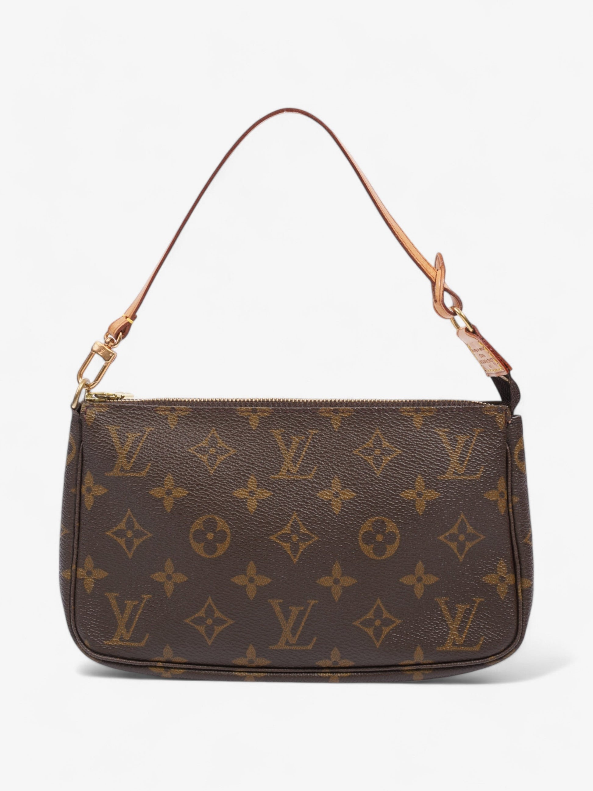 Louis Vuitton Pochette Accessoires Coated Monogram Canvas Coated Canvas Apparel Canvas 100