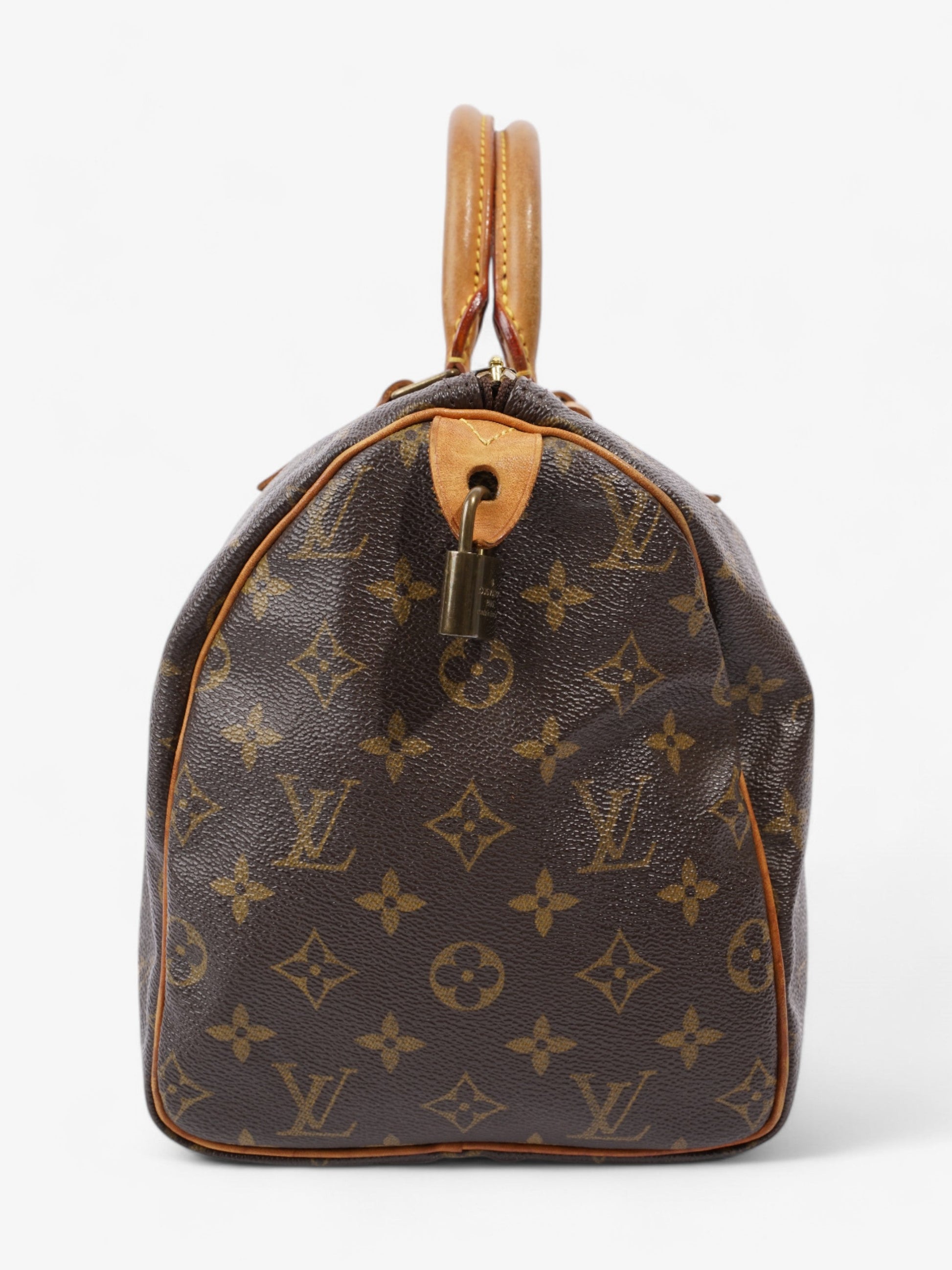 Louis Vuitton Speedy Coated 30 Monogram Canvas Coated Canvas Apparel Canvas 181