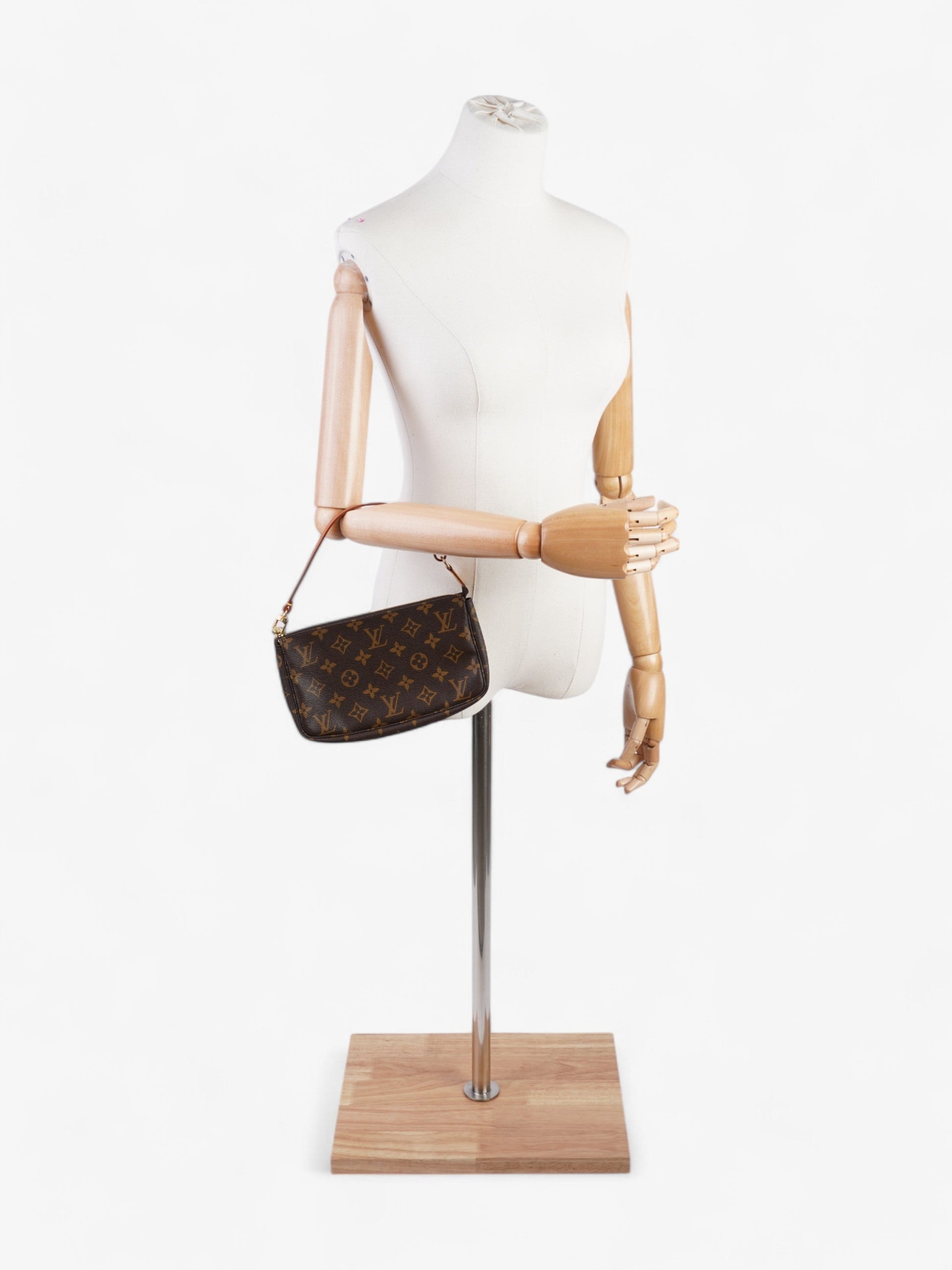 Louis Vuitton Pochette Accessoires Coated Monogram Canvas Coated Canvas Apparel Canvas 101