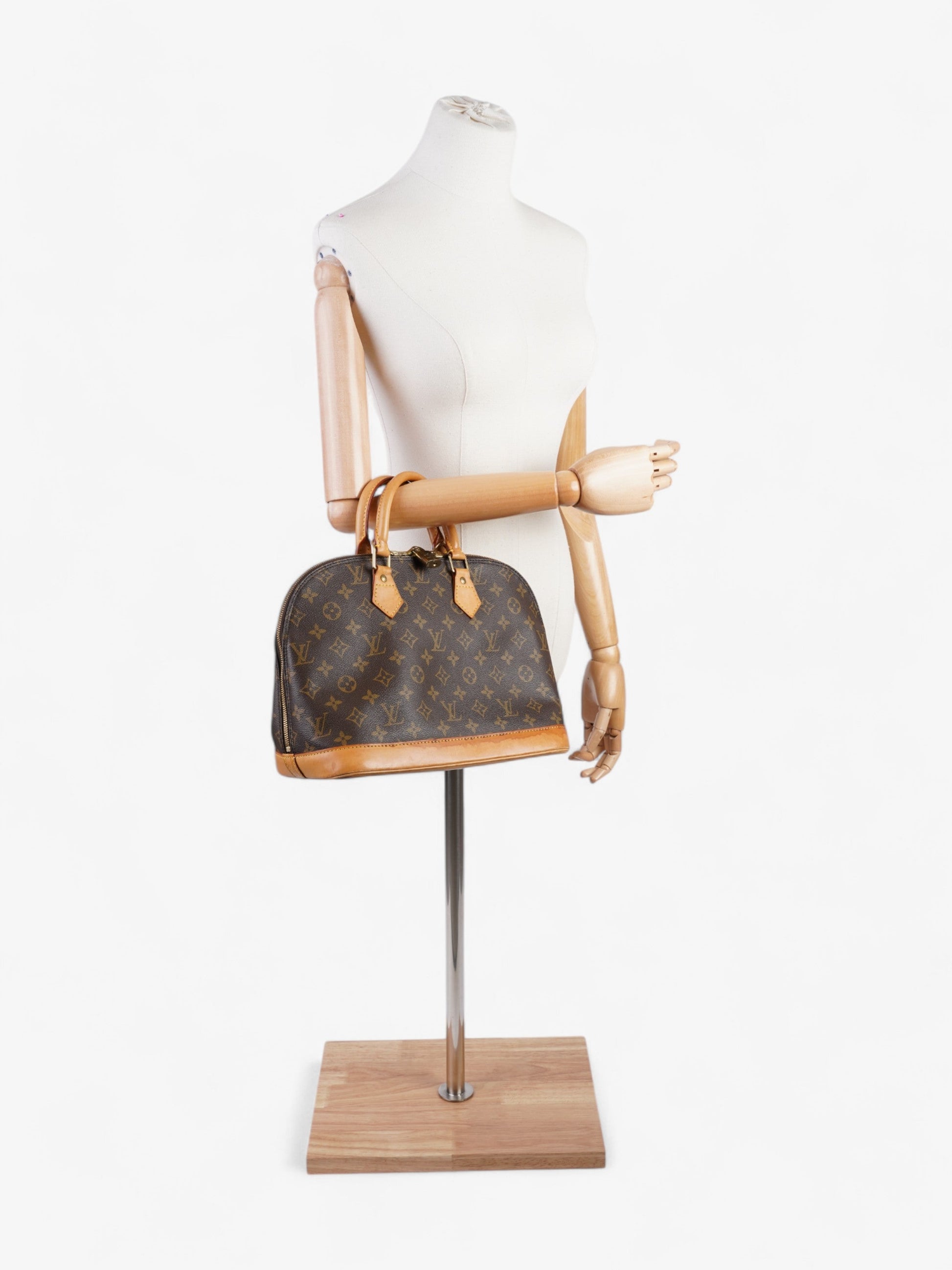 Louis Vuitton Alma Coated PM Monogram Canvas Coated Canvas Apparel Pm 35
