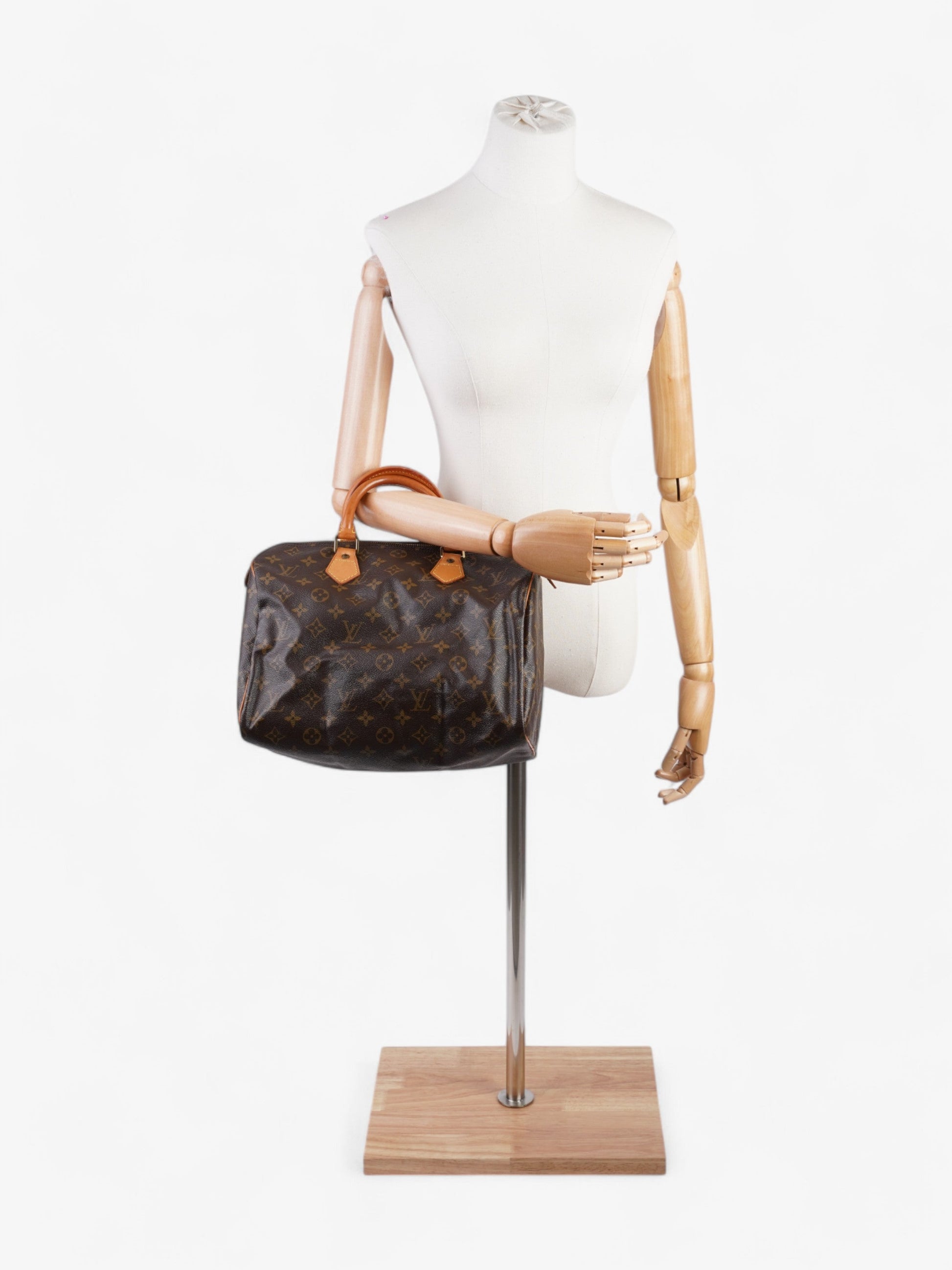 Louis Vuitton Speedy Coated 30 Monogram Canvas Coated Canvas Apparel Canvas 178