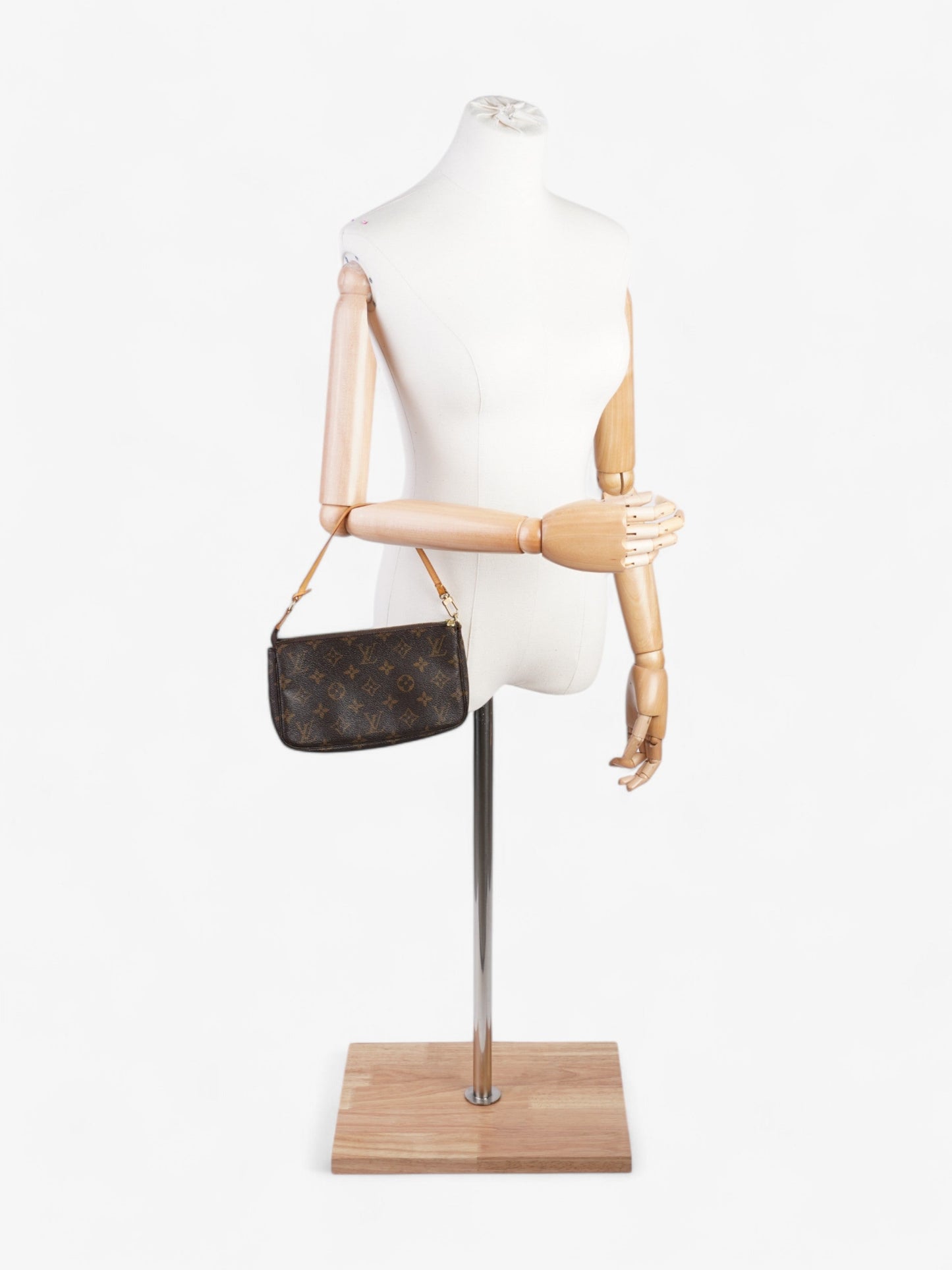 Louis Vuitton Pochette Accessoires Coated Monogram Canvas Coated Canvas Apparel Canvas 105