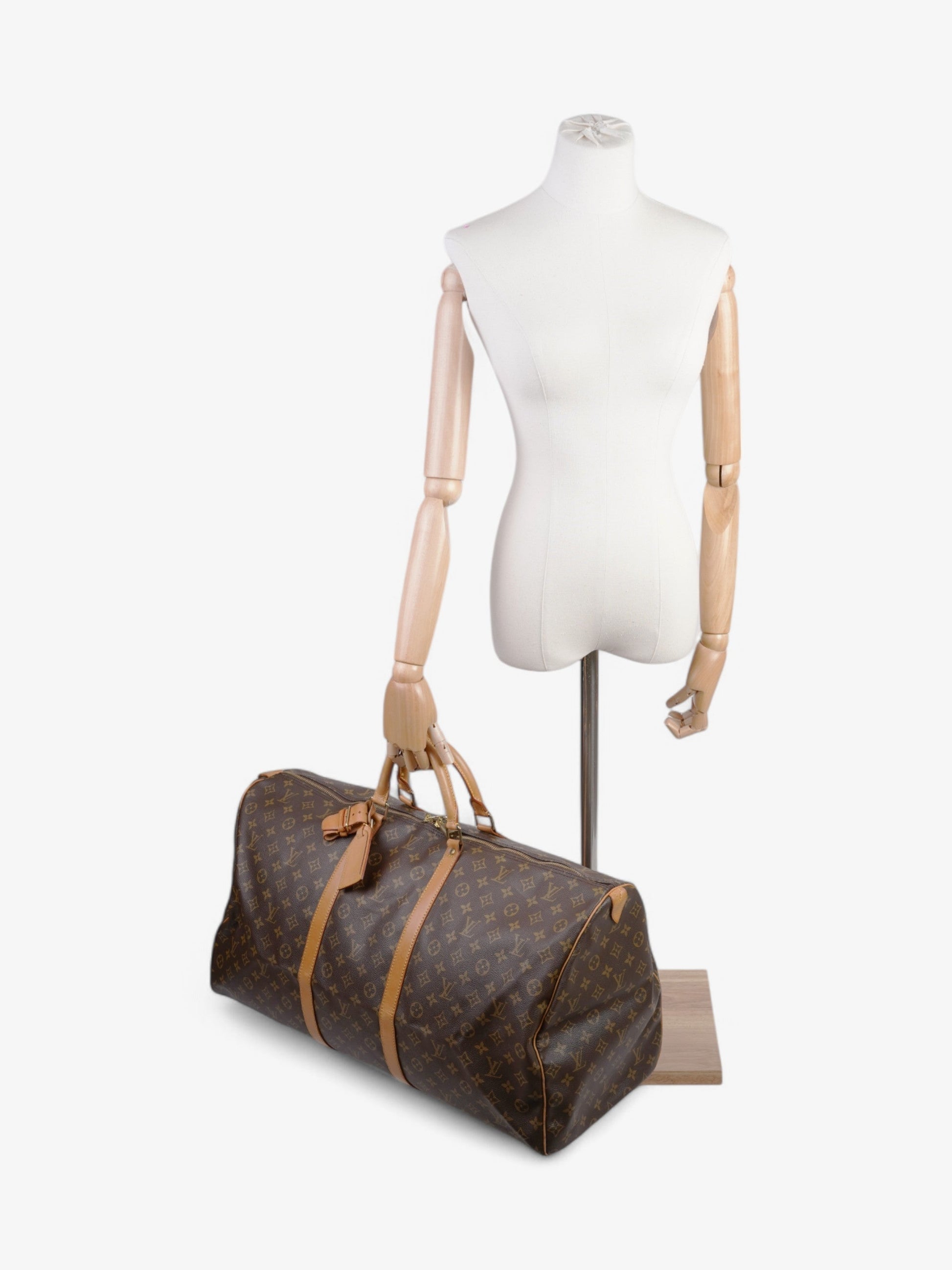 Louis Vuitton Keepall Coated 60 Monogram Canvas Coated Canvas Apparel Canvas 168
