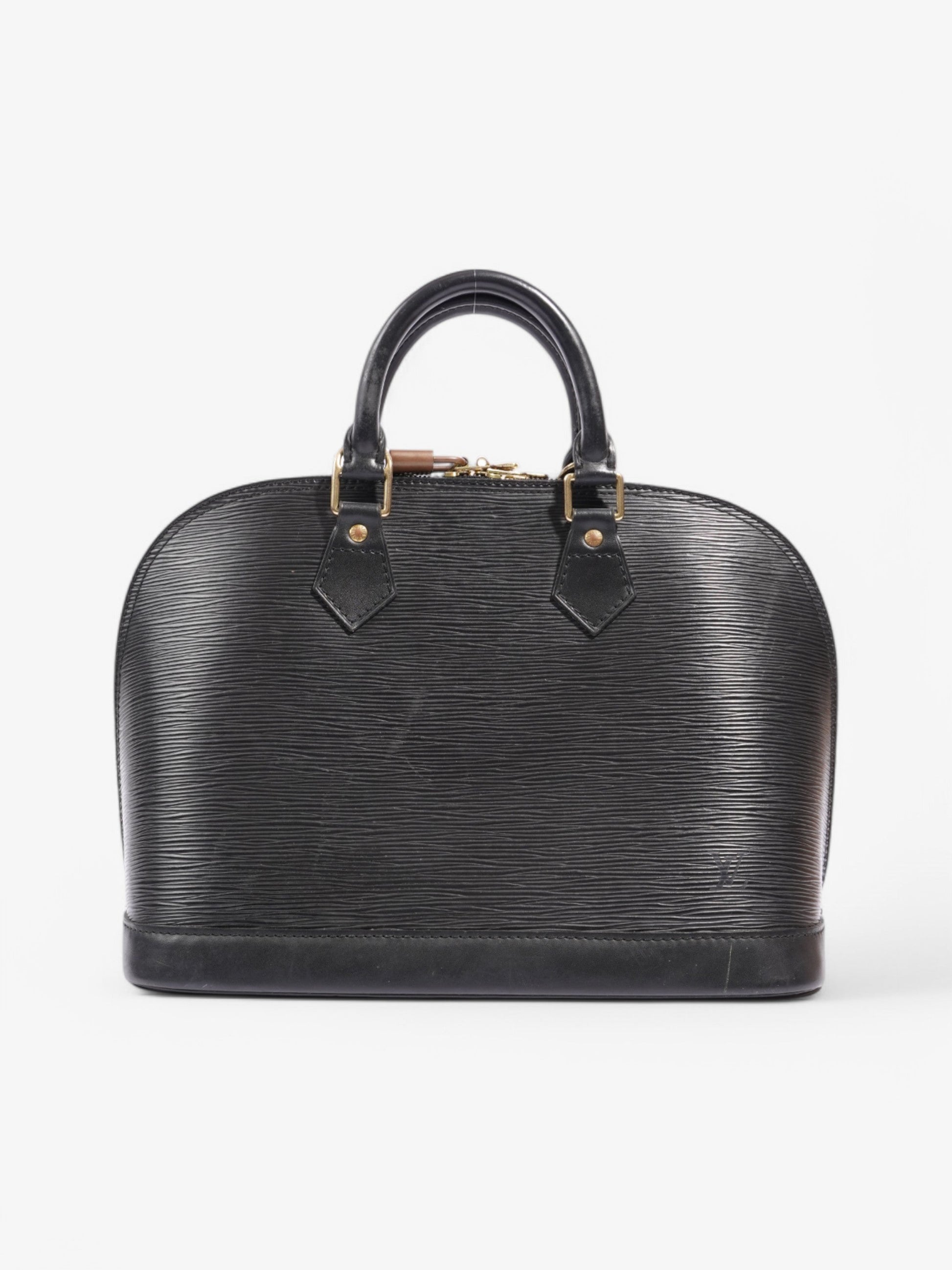 Louis Vuitton Alma PM Epi Leather Black Handbag Pm 6