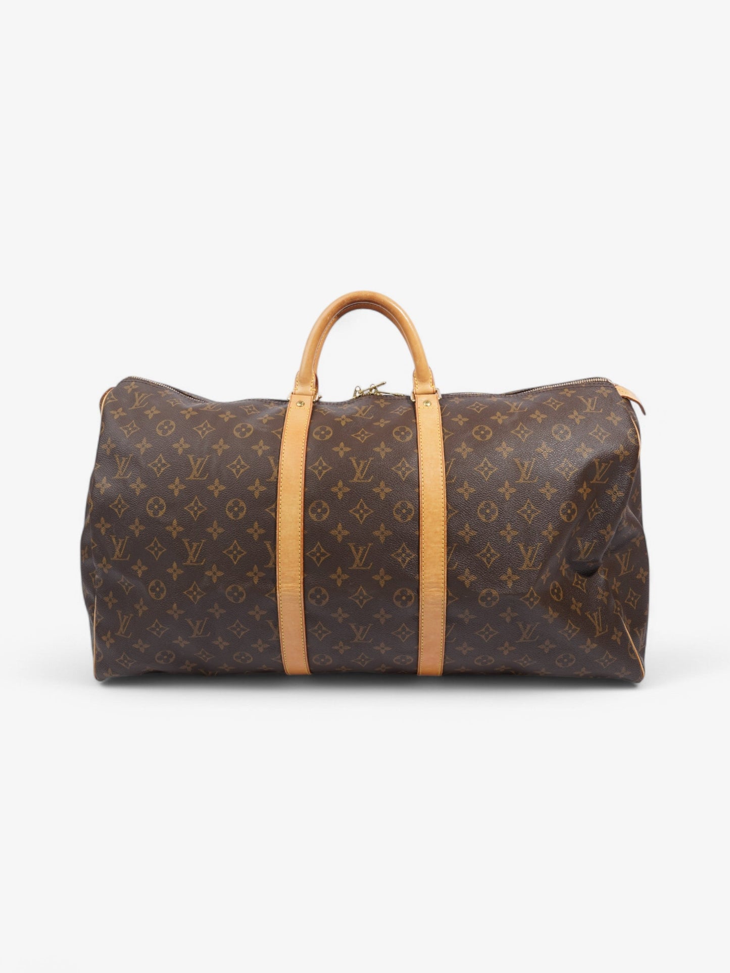 Louis Vuitton Keepall Coated 55 Monogram Canvas Coated Canvas Apparel Canvas 158