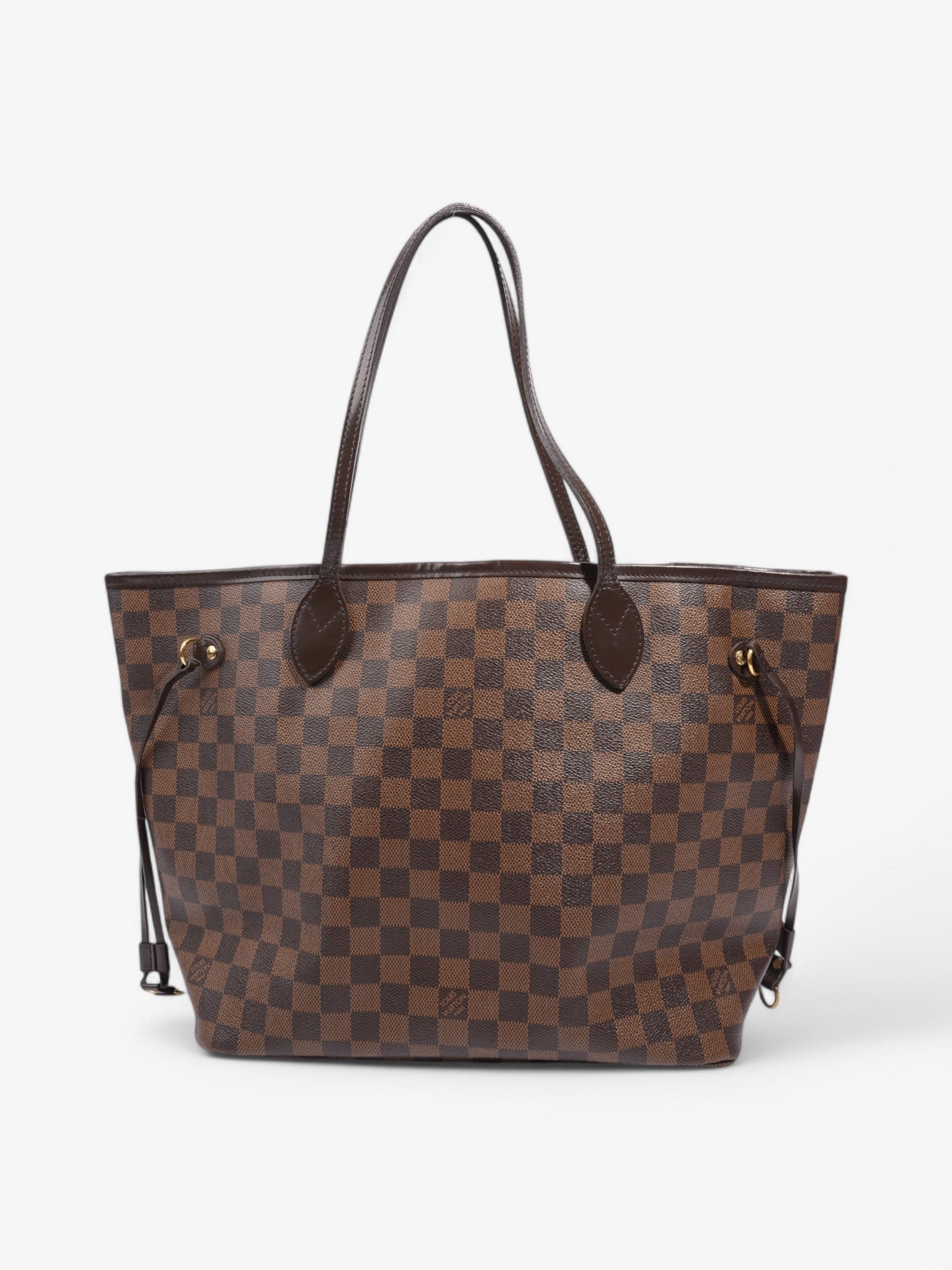 Louis Vuitton Neverfull Ebene Coated MM Damier Canvas Coated Canvas Apparel Mm 55
