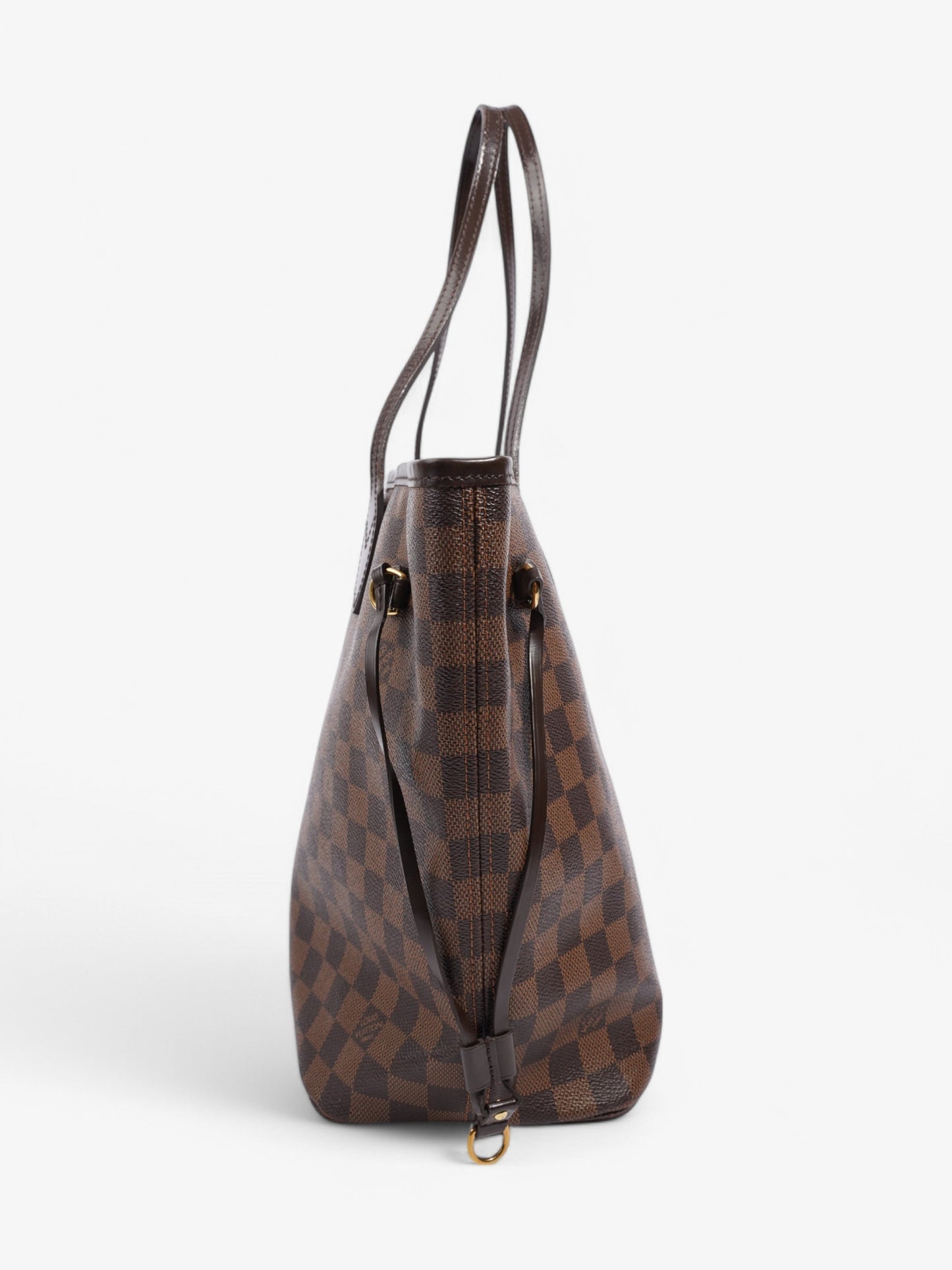 Louis Vuitton Neverfull Ebene Coated MM Damier Canvas Coated Canvas Apparel Mm 55