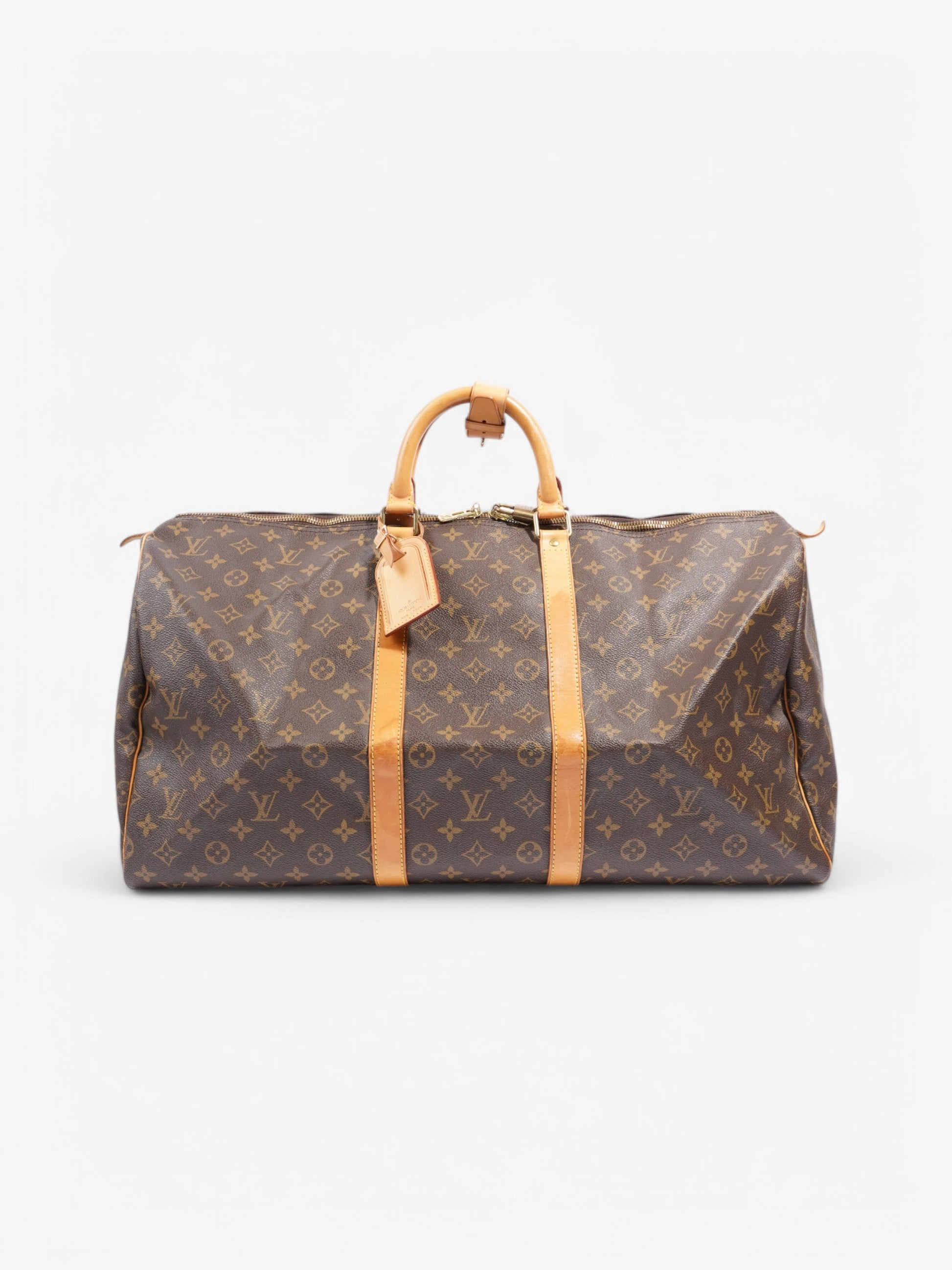 Louis Vuitton Keepall Coated 55 Monogram Canvas Coated Canvas Apparel Canvas 161