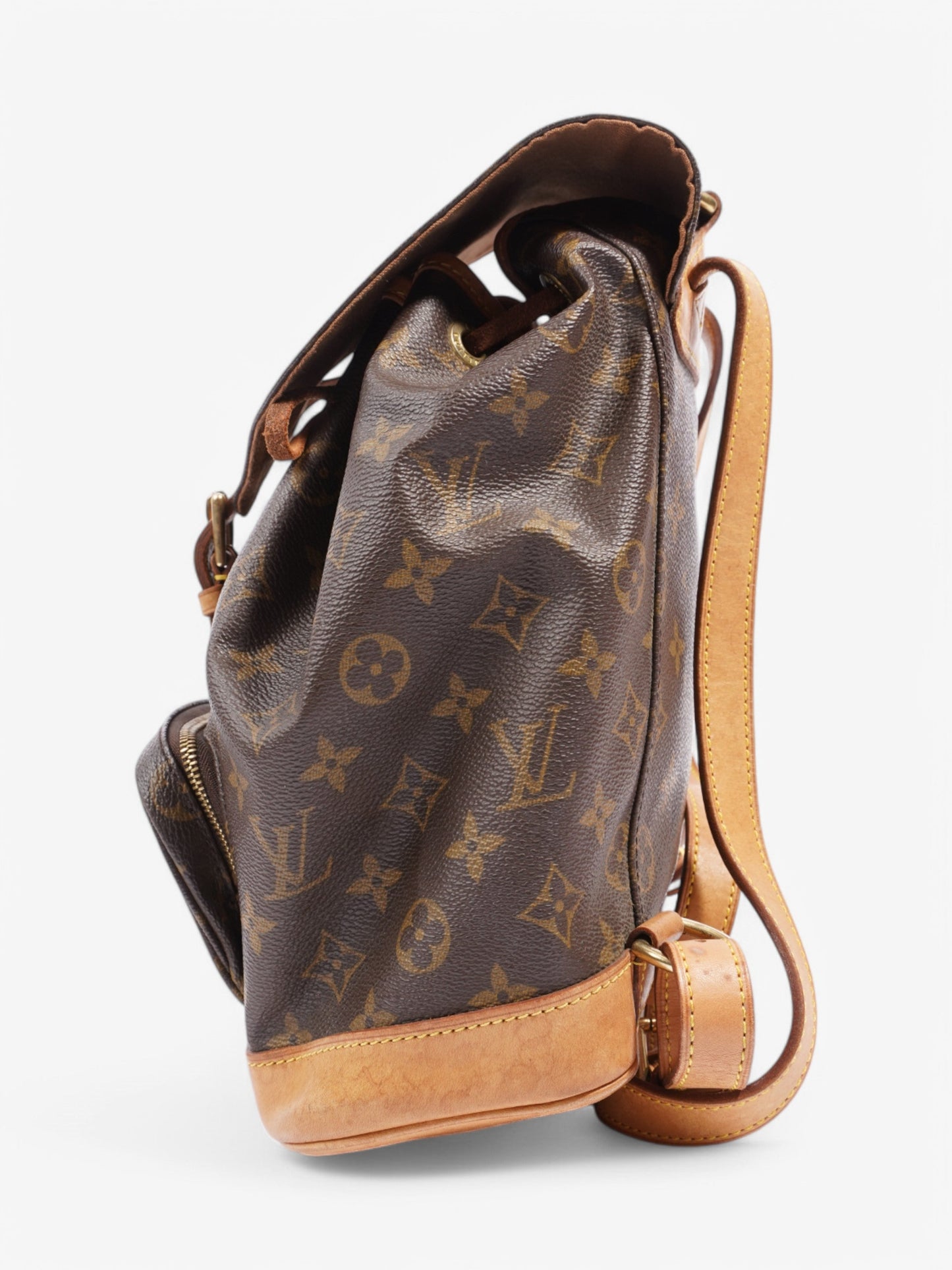 Louis Vuitton Montsouris Coated MM Monogram Canvas Coated Canvas Apparel Mm 4