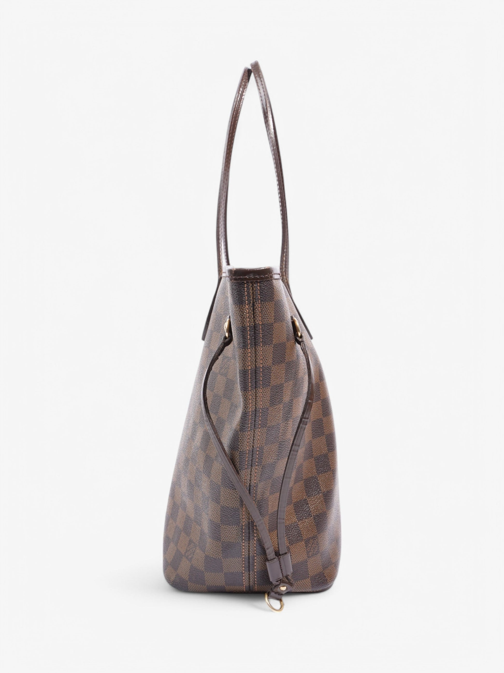 Louis Vuitton Neverfull Ebene Coated MM Damier Canvas Coated Canvas Apparel Mm 54