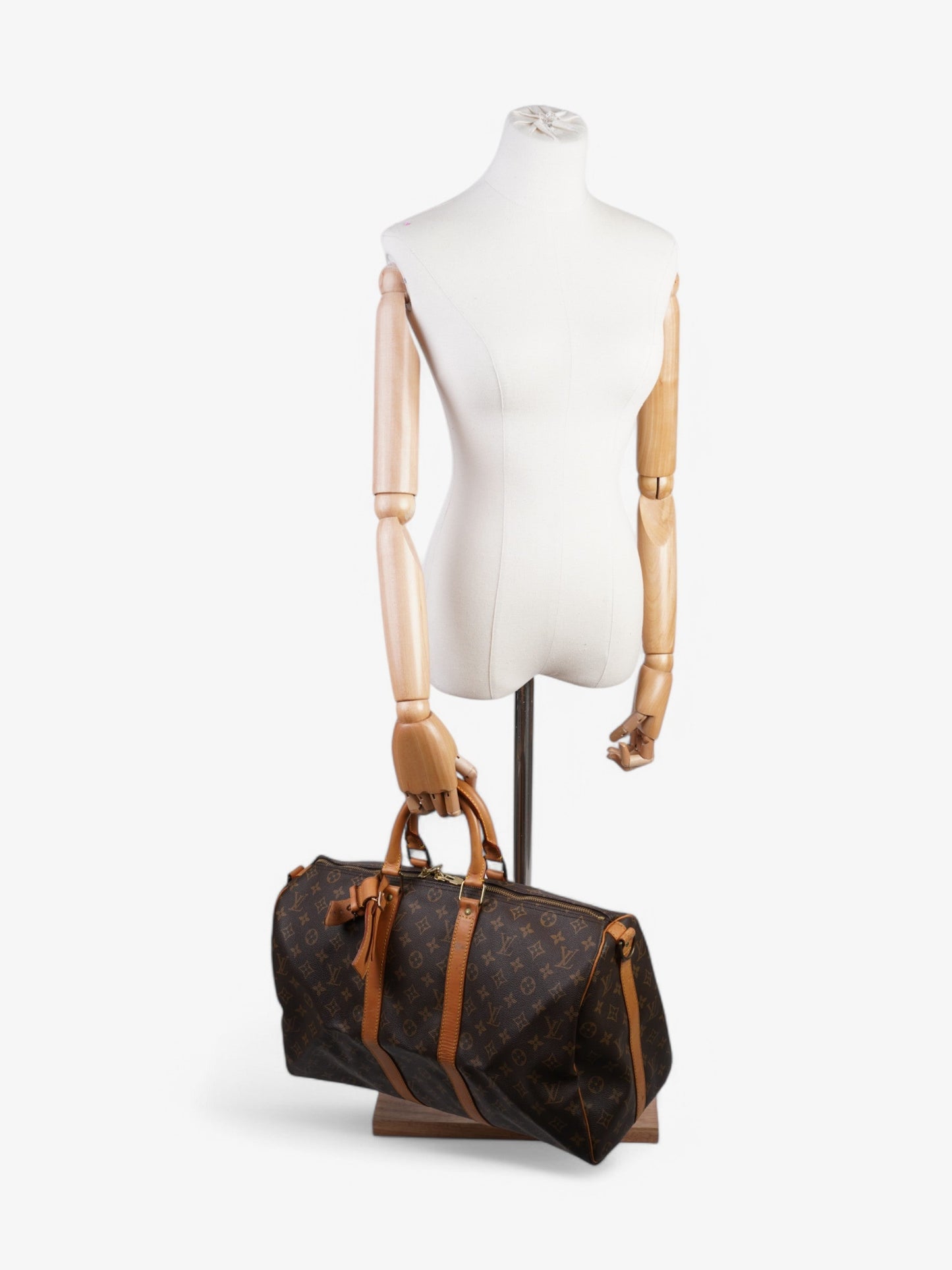 Louis Vuitton Keepall Bandouliere Coated 45 Monogram Canvas Coated Canvas Apparel