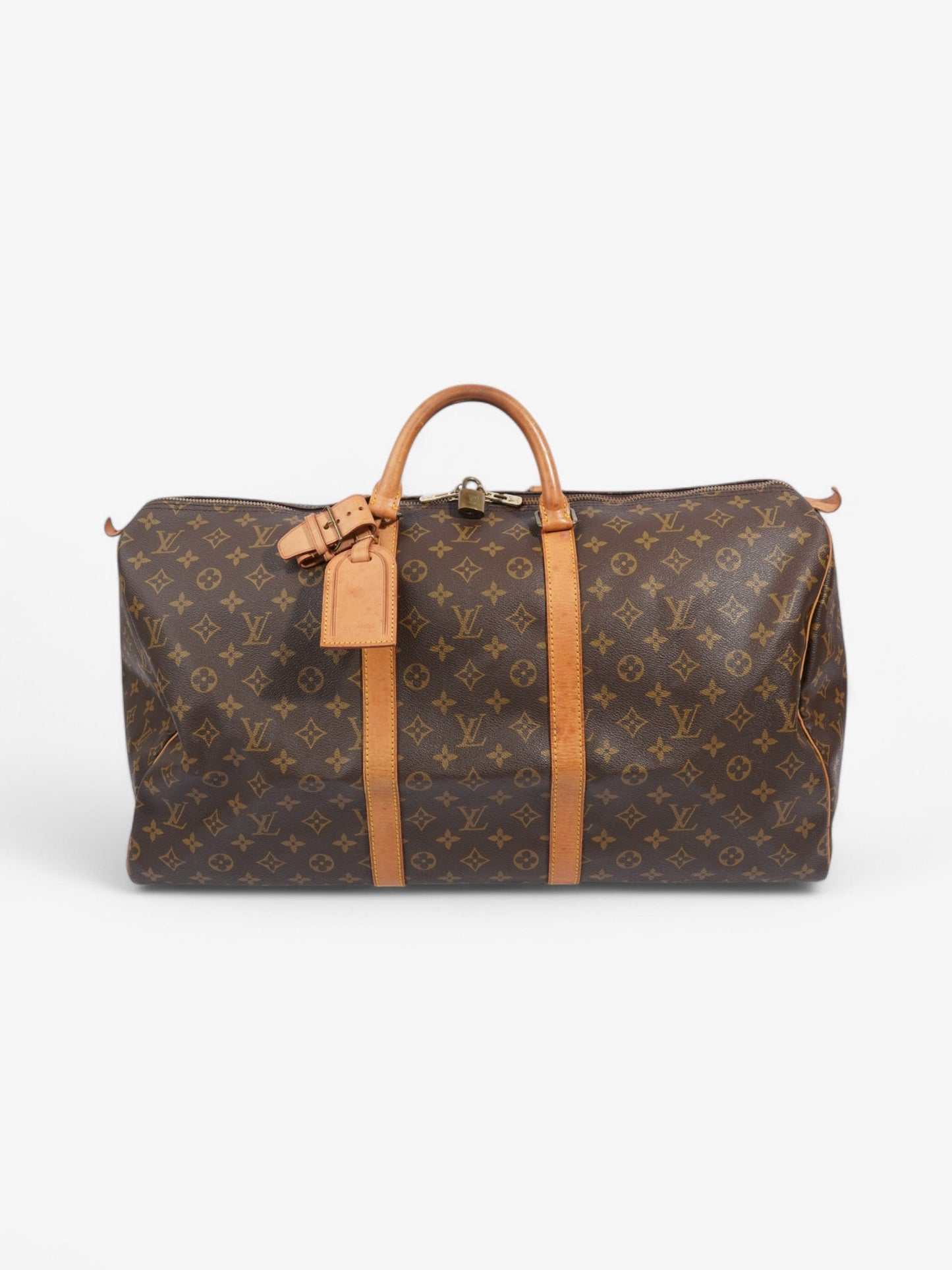 Louis Vuitton Keepall Coated 55 Monogram Canvas Coated Canvas Apparel Canvas 177