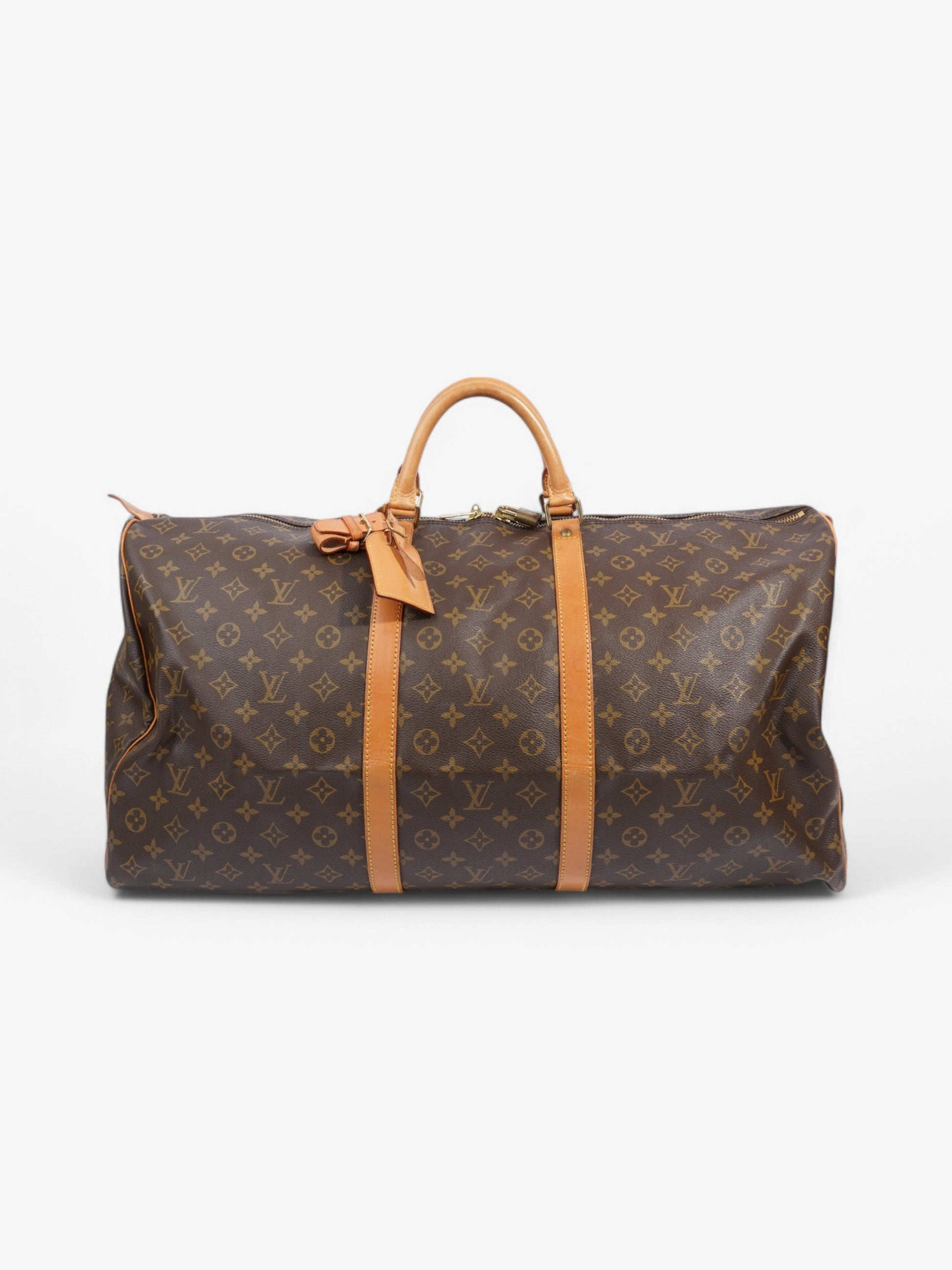 Louis Vuitton Keepall Coated 60 Monogram Canvas Coated Canvas Apparel Canvas 165