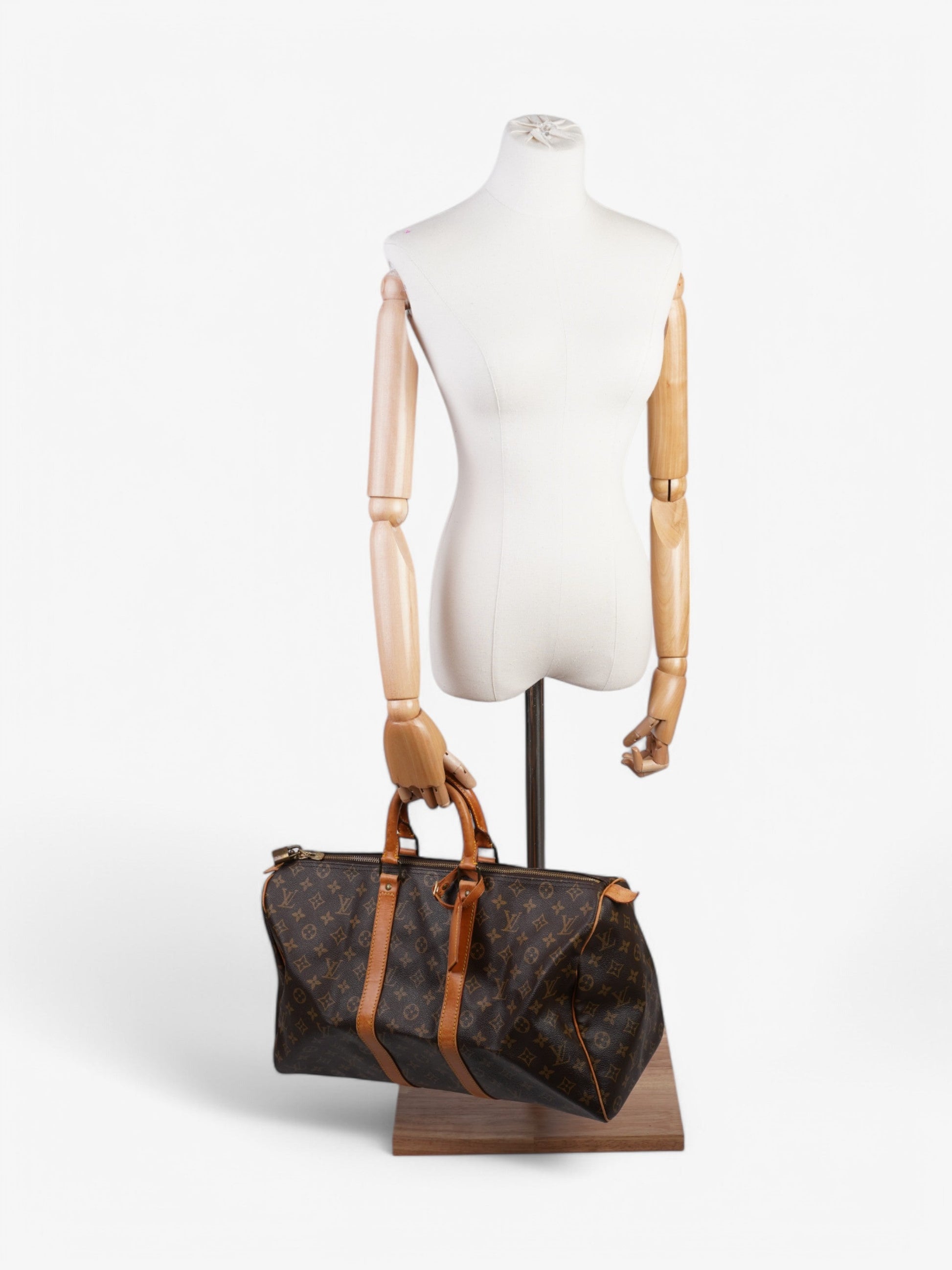 Louis Vuitton Keepall Coated 45 Monogram Canvas Coated Canvas Apparel Canvas 176