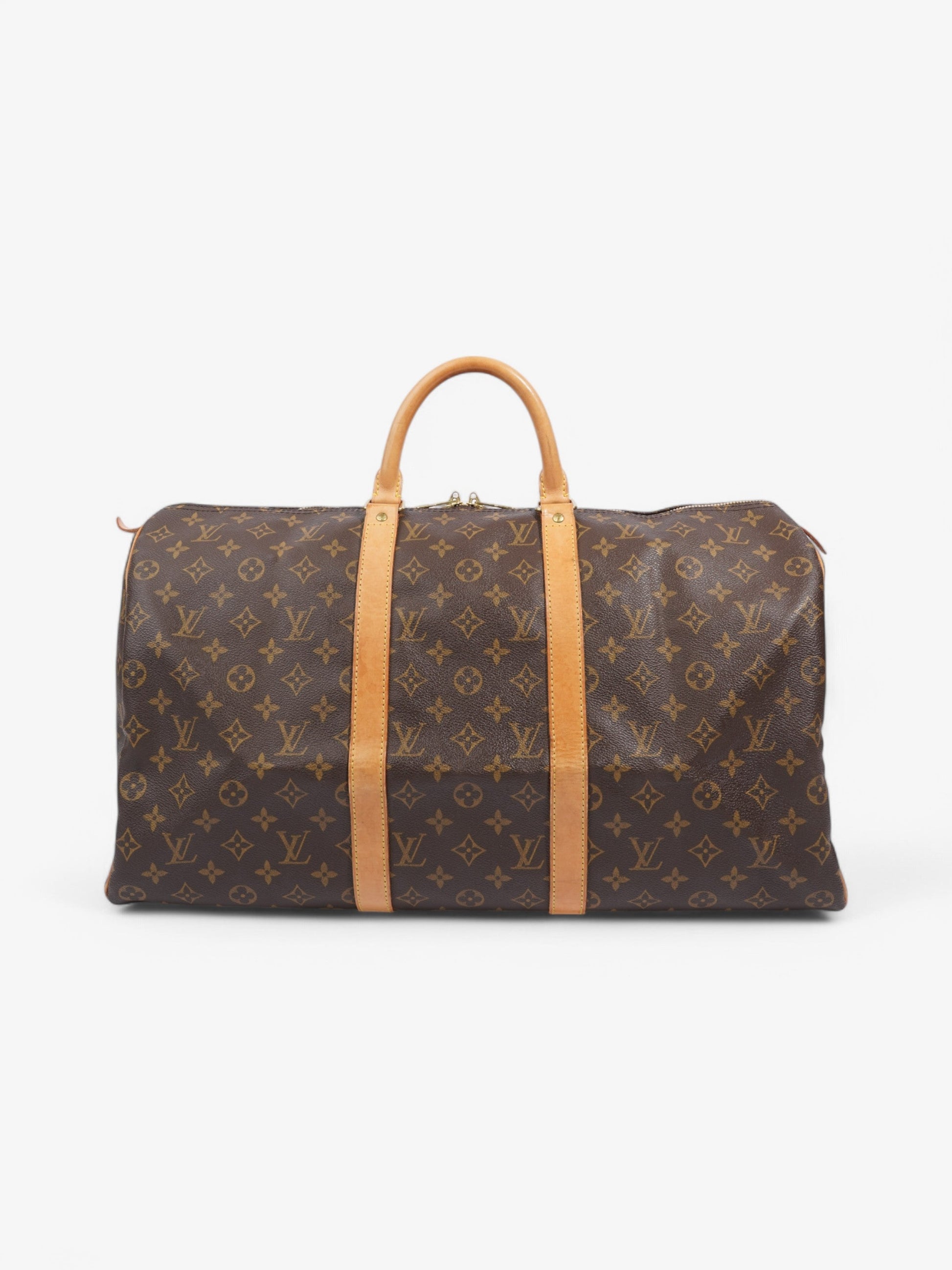 Louis Vuitton Keepall Coated 50 Monogram Canvas Coated Canvas Apparel Canvas 157