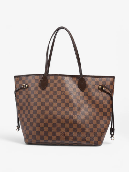 Louis Vuitton Neverfull Ebene Coated MM Damier Canvas Coated Canvas Apparel Mm 58