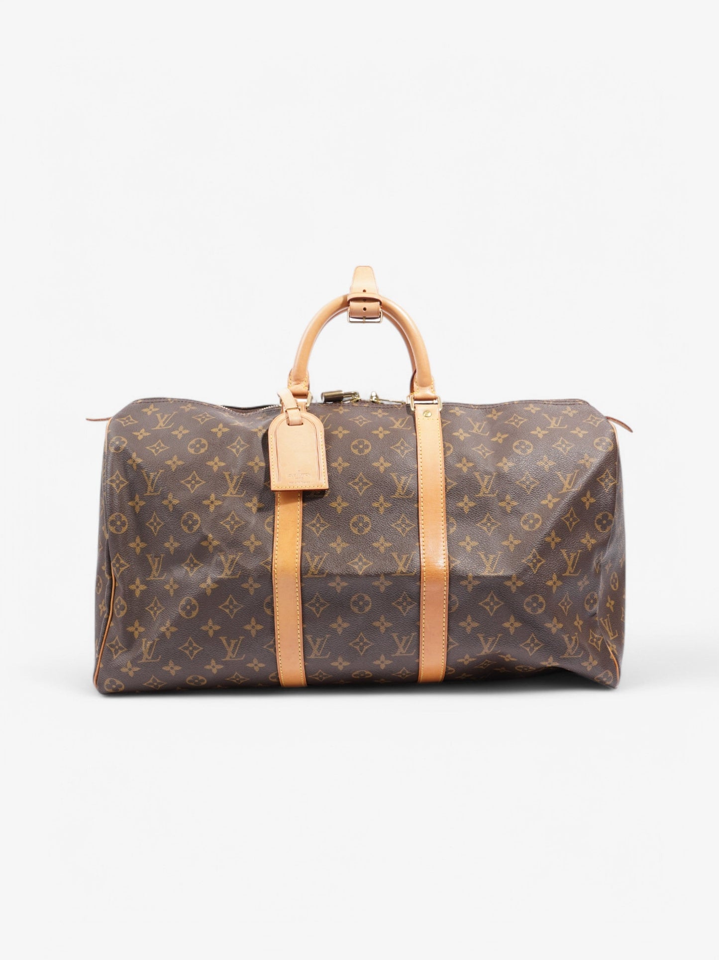 Louis Vuitton Keepall Coated 50 Monogram Canvas Coated Canvas Apparel Canvas 175