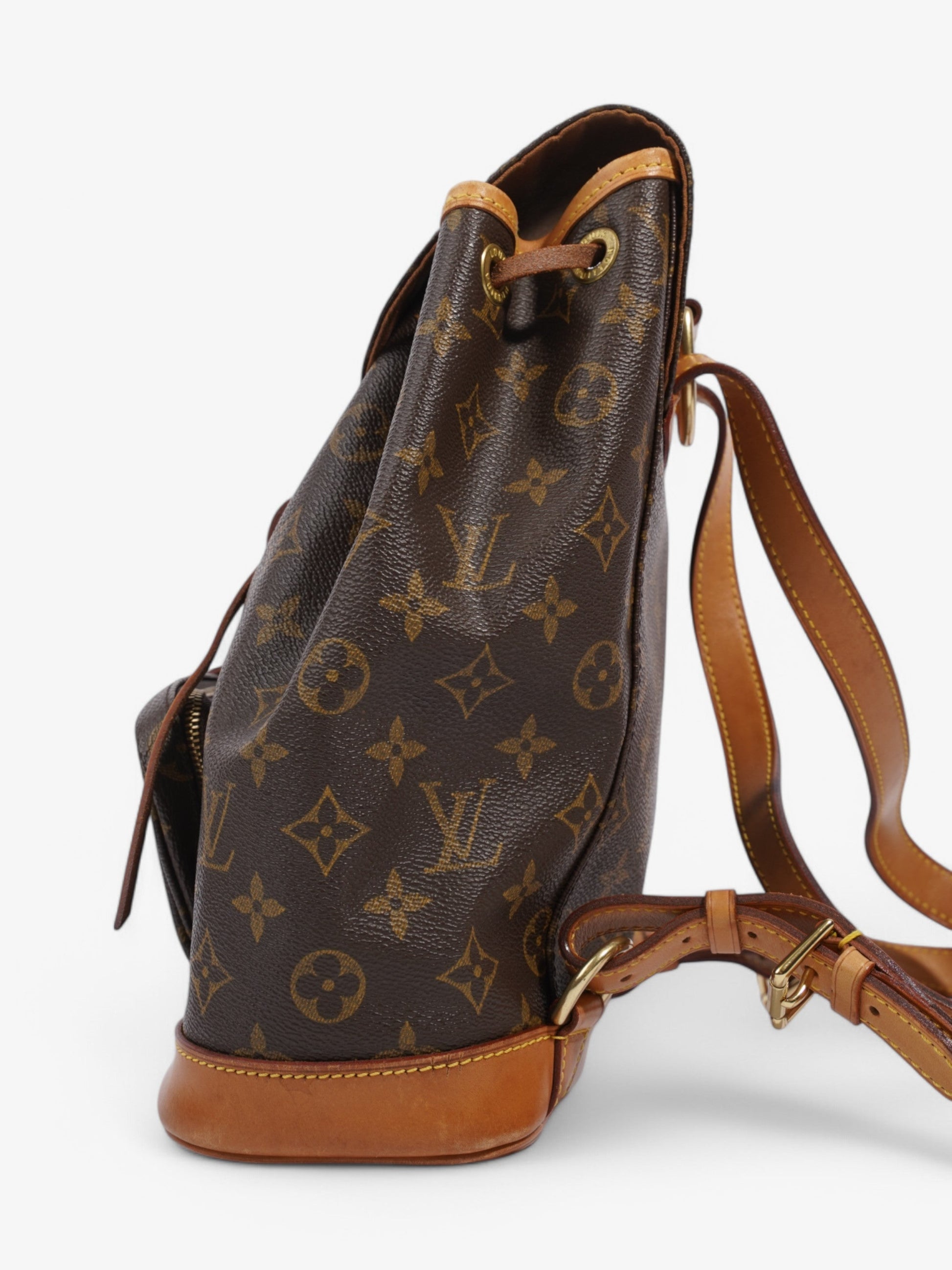 Louis Vuitton Montsouris Coated MM Monogram Canvas Coated Canvas Apparel Mm 5