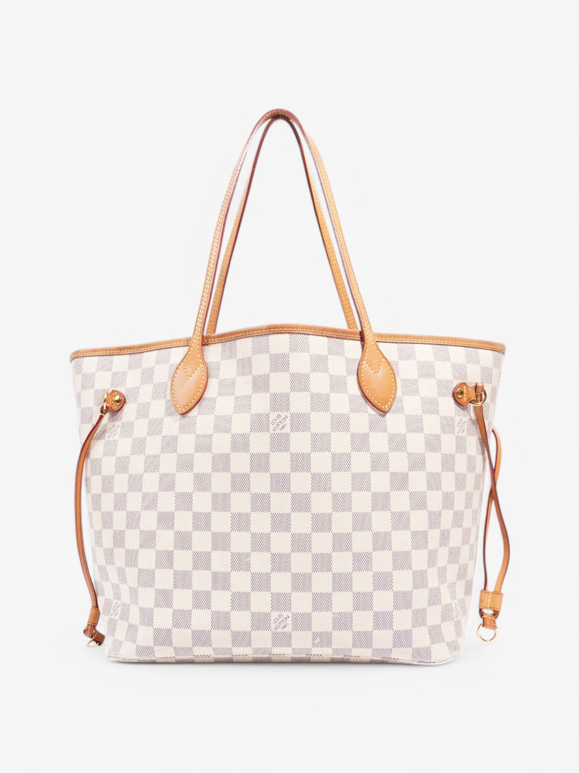 Louis Vuitton Neverfull Azur Coated MM Damier Canvas Coated Canvas Apparel Mm 19