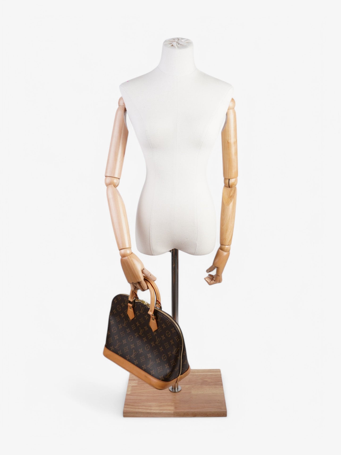 Louis Vuitton Alma Coated PM Monogram Canvas Coated Canvas Apparel Pm 42