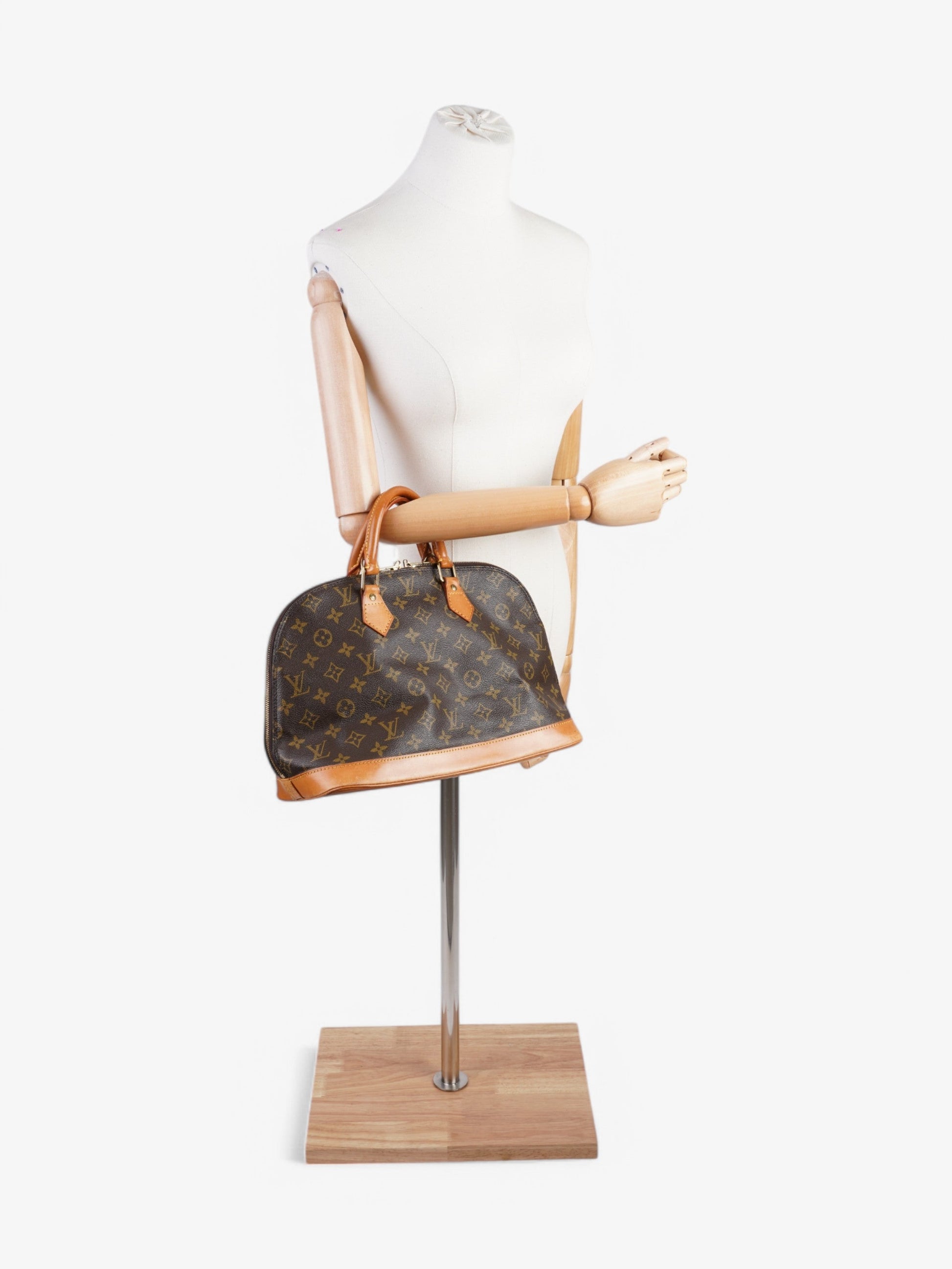 Louis Vuitton Alma Coated PM Monogram Canvas Coated Canvas Apparel Pm 43