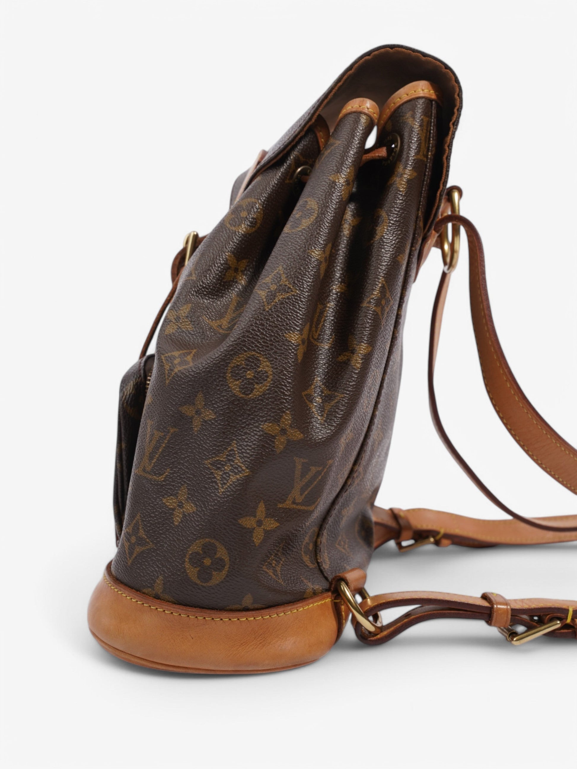 Louis Vuitton Montsouris Coated MM Monogram Canvas Coated Canvas Apparel Mm 9