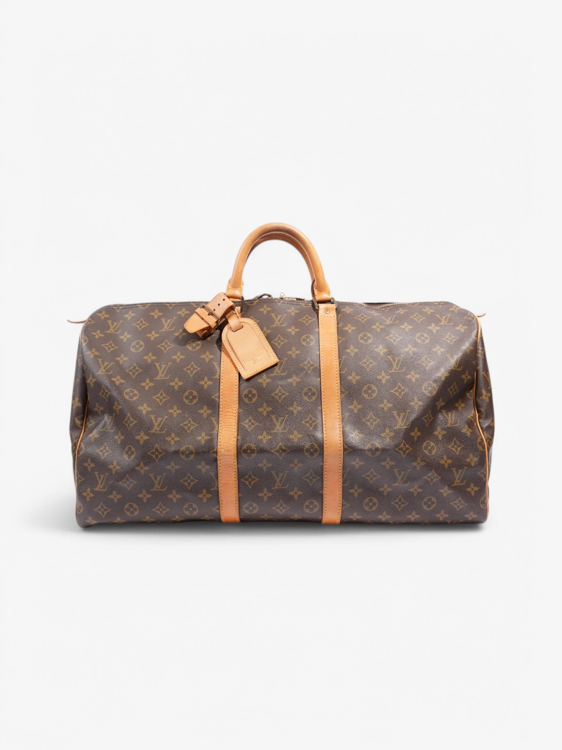 Louis Vuitton Keepall Coated 55 Monogram Canvas Coated Canvas Apparel Canvas 160