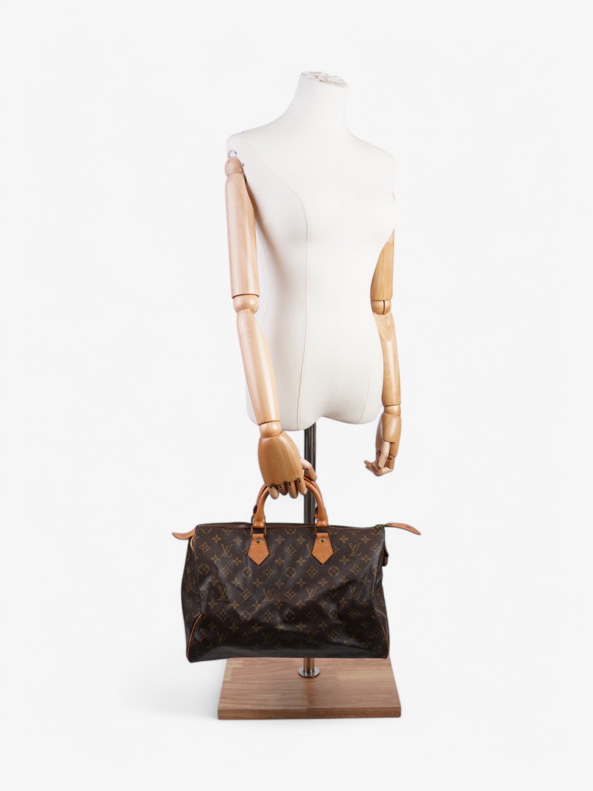 Louis Vuitton Speedy Coated 35 Monogram Canvas Coated Canvas Apparel Canvas 188