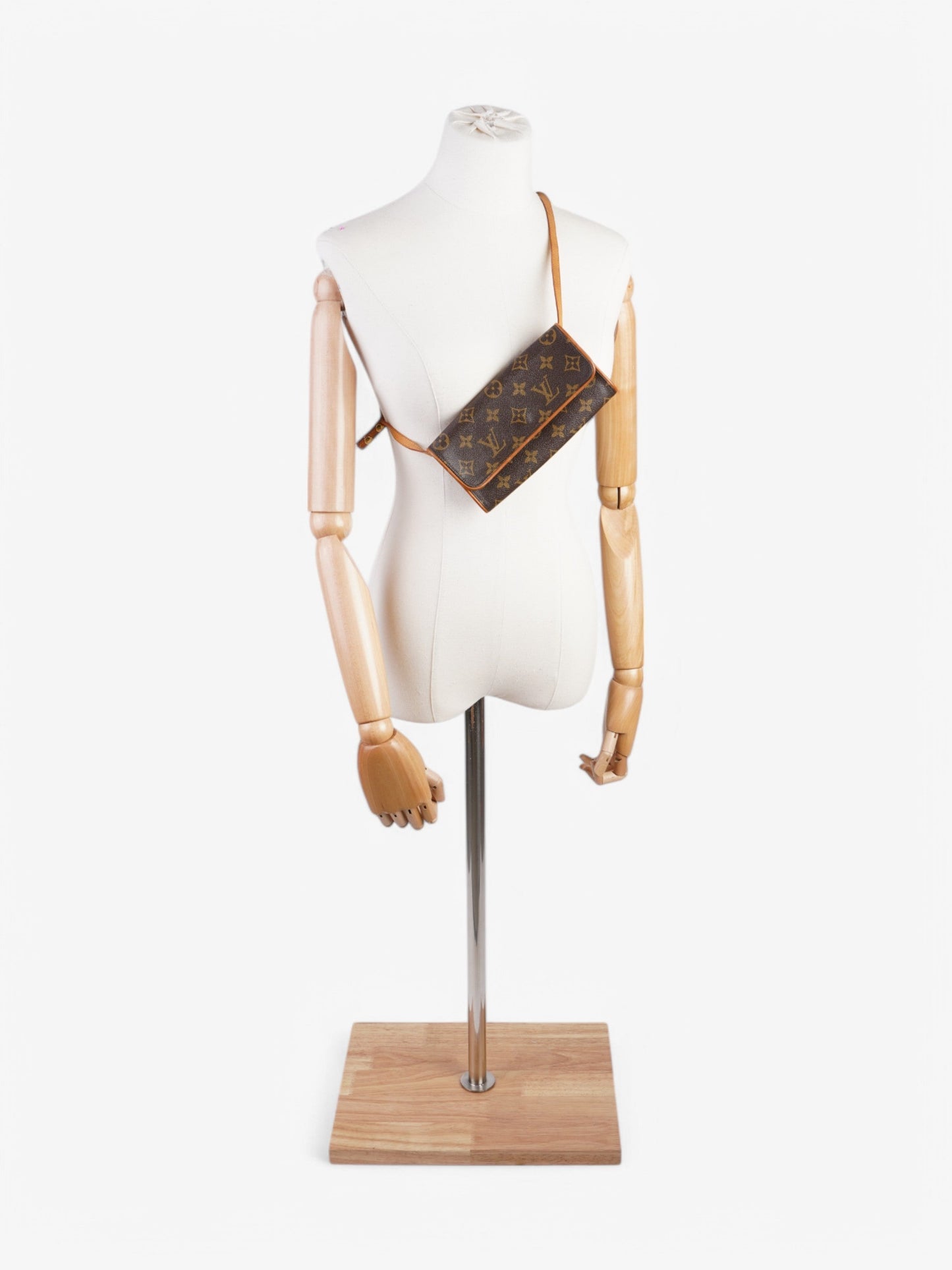 Louis Vuitton Twin Pochette Coated Monogram PM Canvas Coated Canvas Apparel