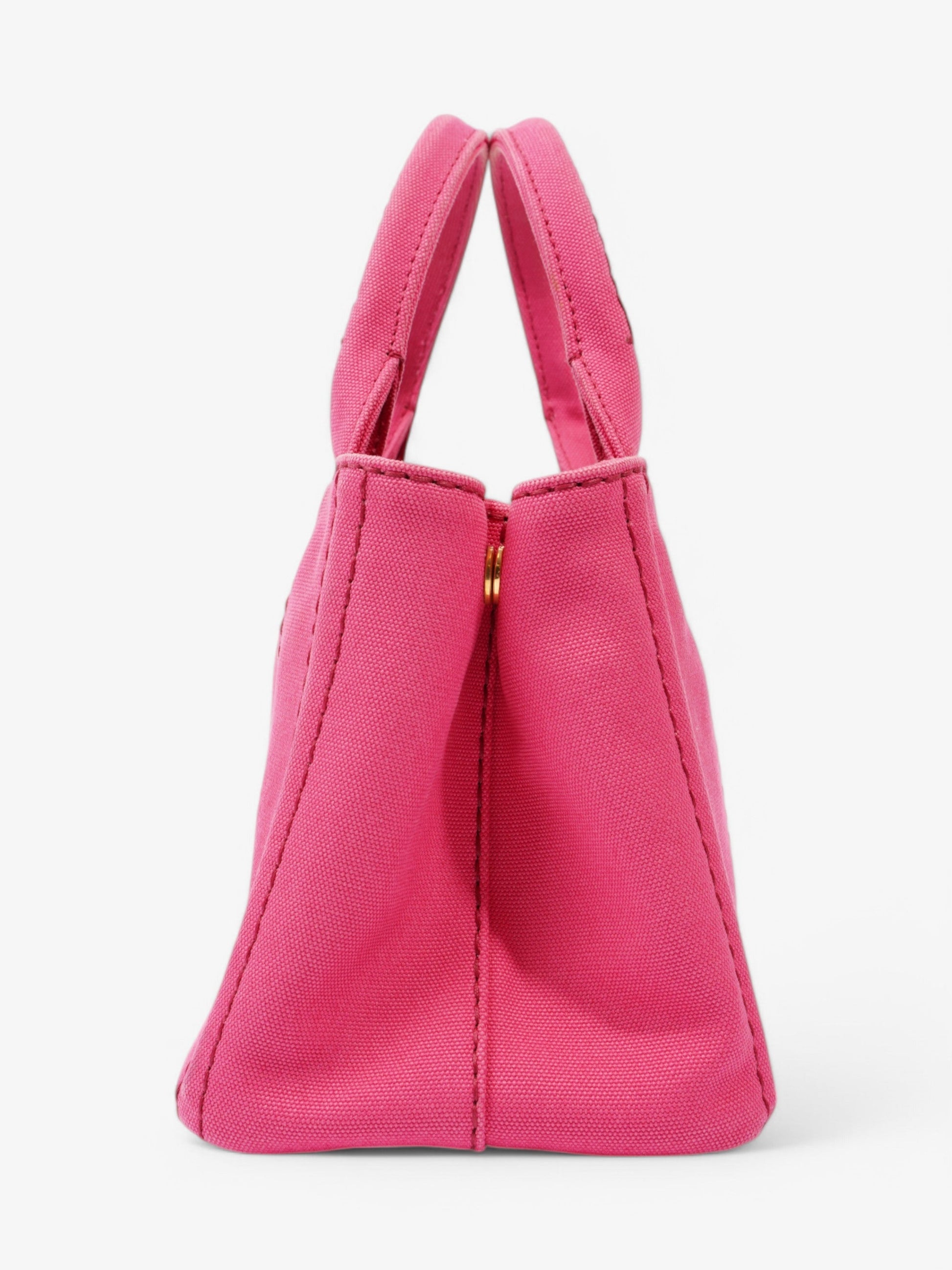 Prada Canapa Way Bag Canvas Pink Travel Bag