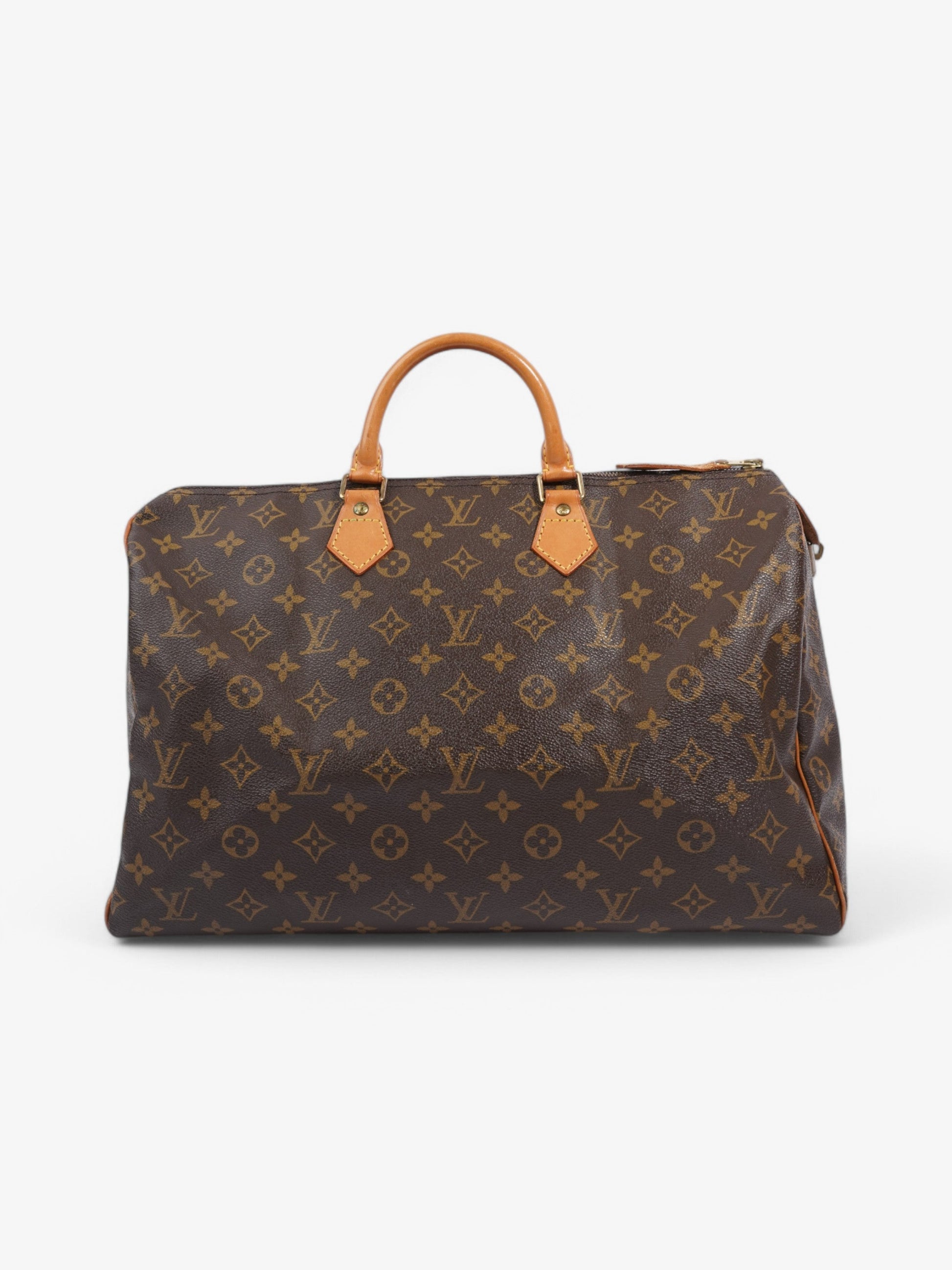 Louis Vuitton Speedy Coated 40 Monogram Canvas Coated Canvas Apparel
