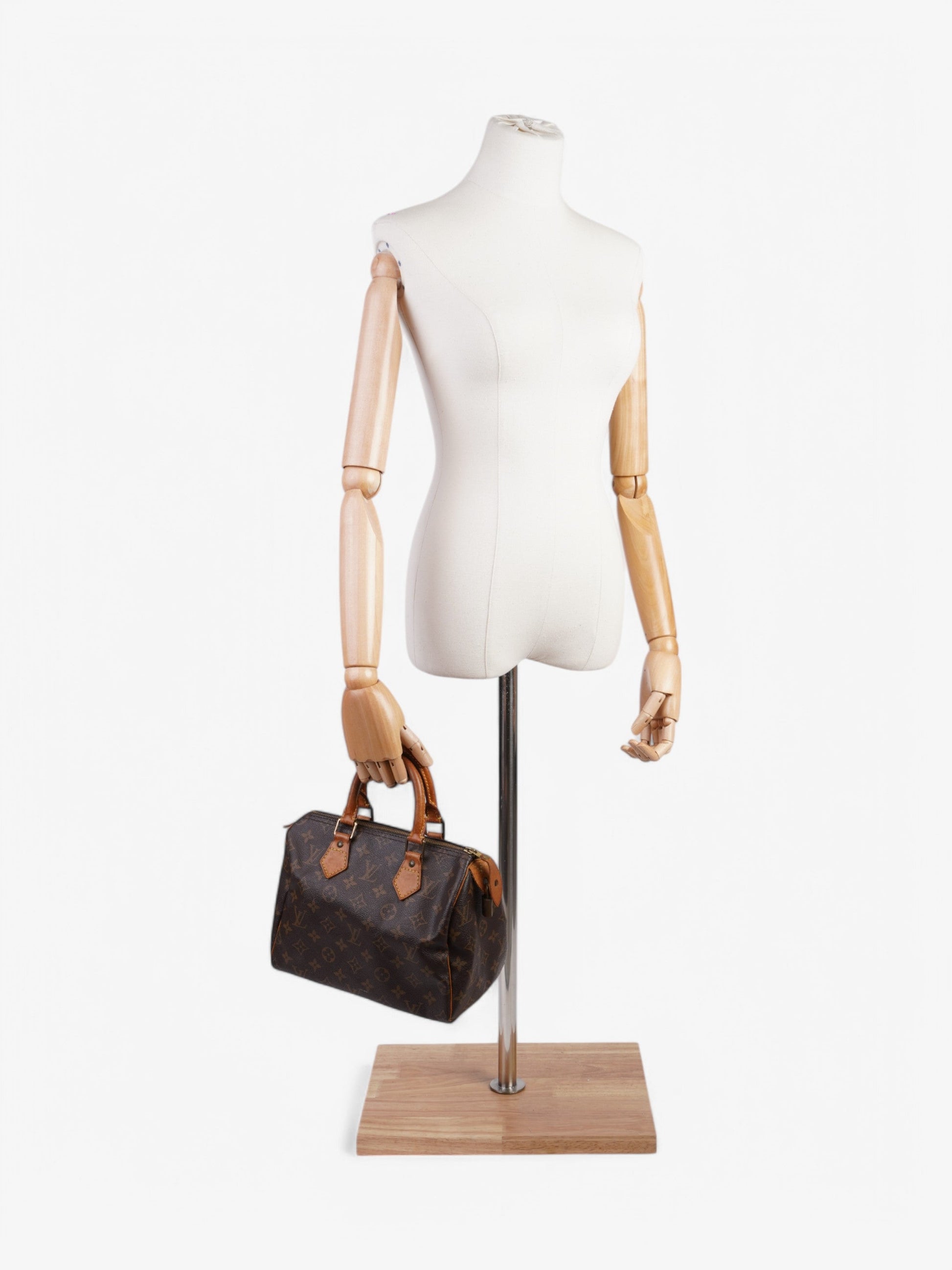 Louis Vuitton Speedy Coated 25 Monogram Canvas Coated Canvas Apparel Canvas 195