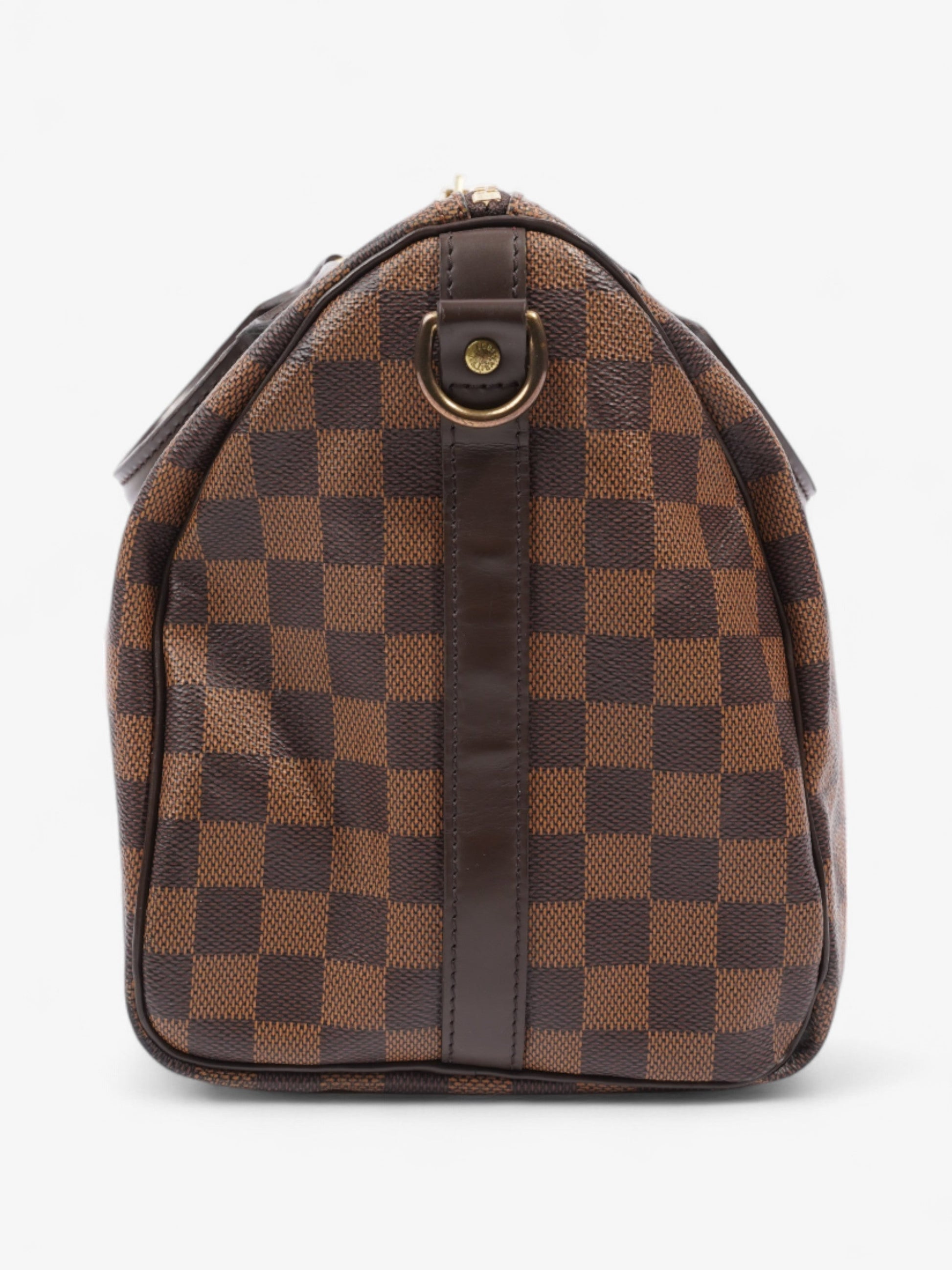 Louis Vuitton Speedy Bandouliere Ebene Coated 30 Canvas Coated Canvas Damier Apparel Canvas 39