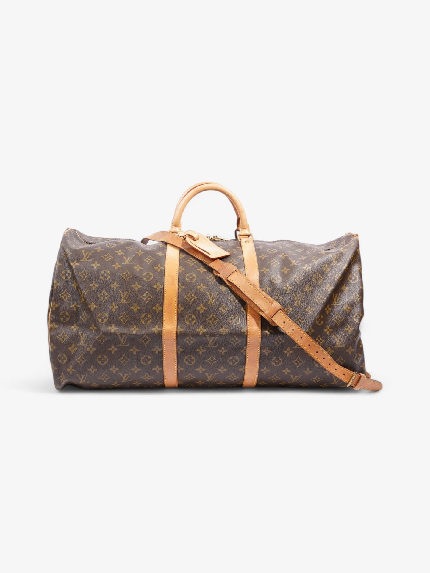 Louis Vuitton Keepall Bandouliere Coated 60 Monogram Canvas Coated Canvas Apparel Canvas 93